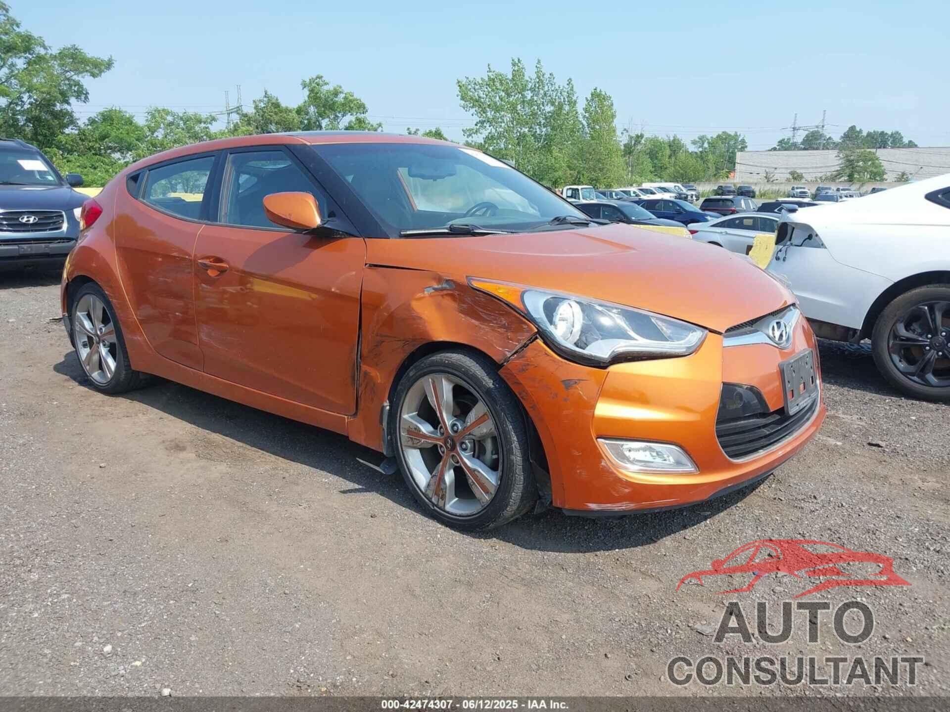 HYUNDAI VELOSTER 2016 - KMHTC6AD7GU281950