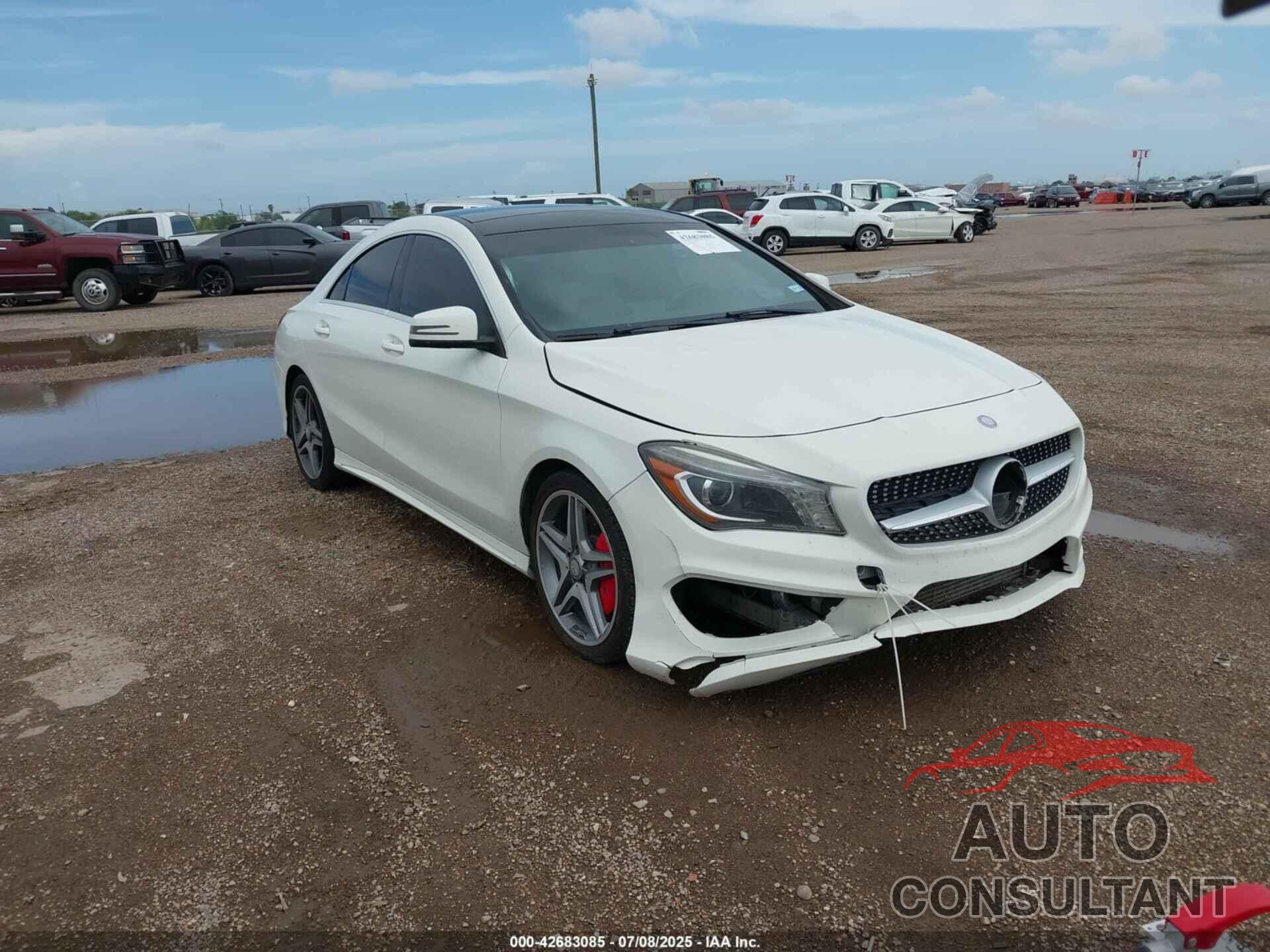 MERCEDES-BENZ CLA 250 2014 - WDDSJ4GB7EN105798