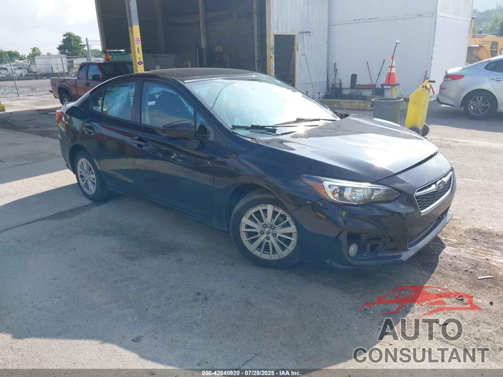 SUBARU IMPREZA 2018 - 4S3GKAD69J3624800