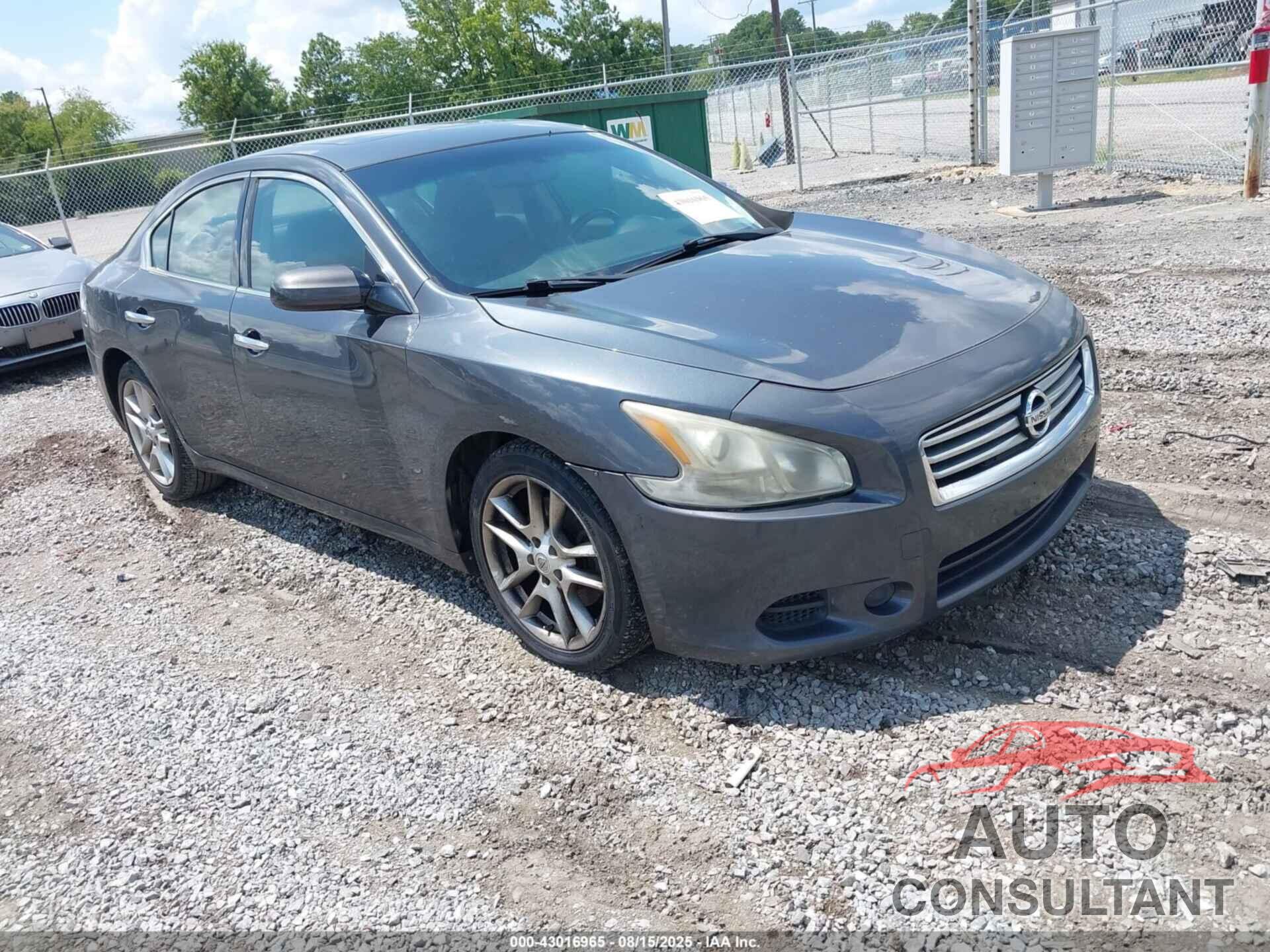 NISSAN MAXIMA 2013 - 1N4AA5AP7DC820306