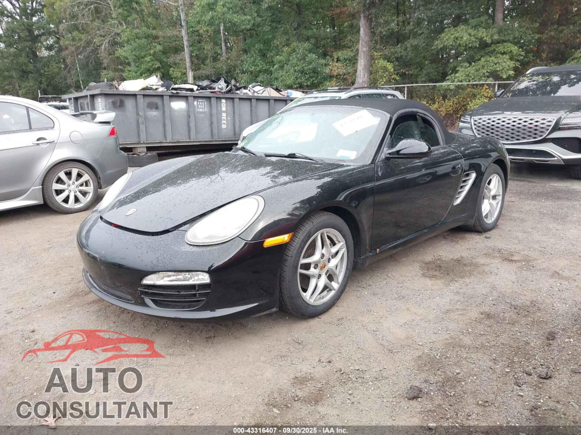 PORSCHE BOXSTER 2010 - WP0CA2A84AS710258