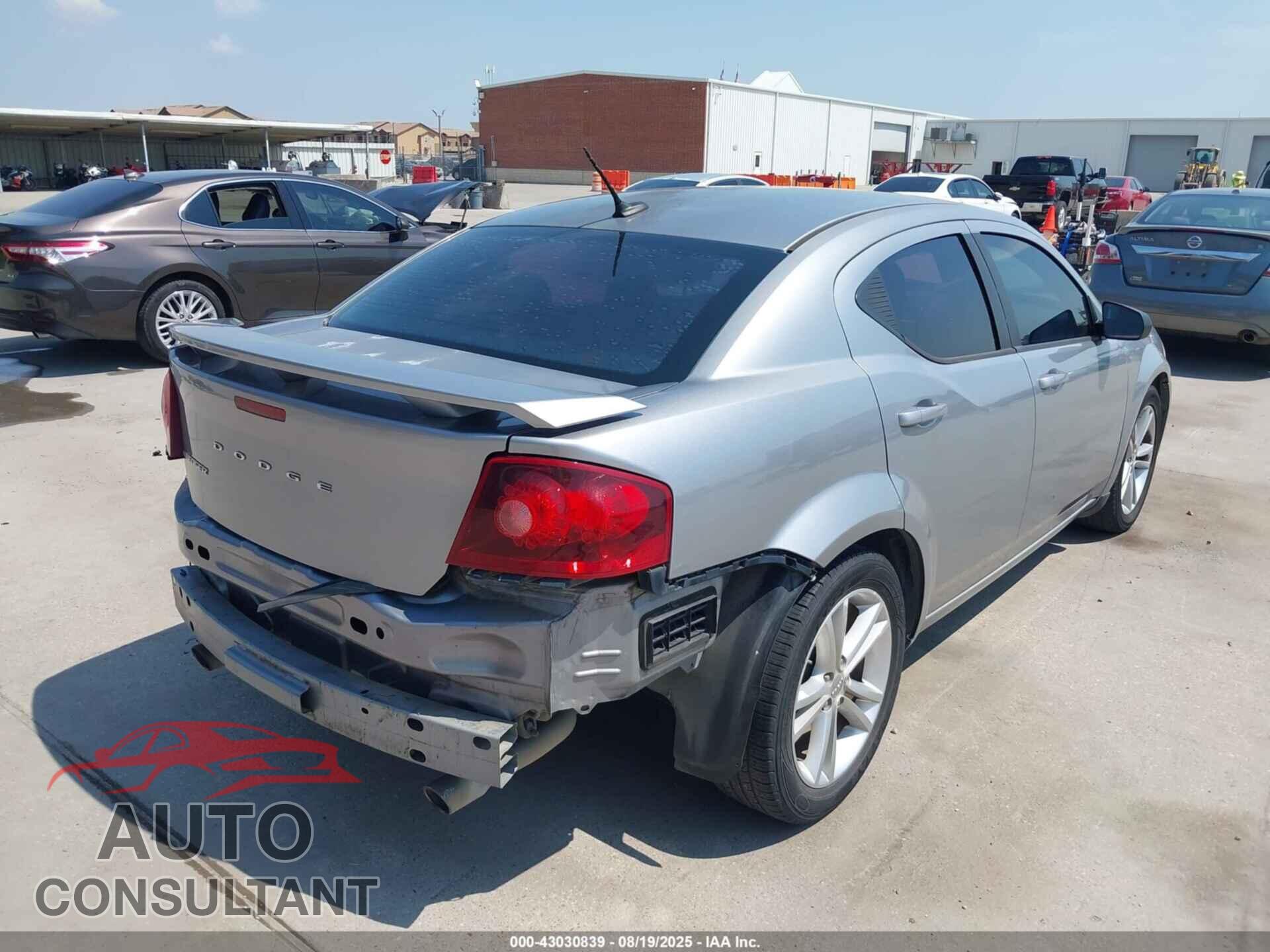 DODGE AVENGER 2014 - 1C3CDZAG4EN136986