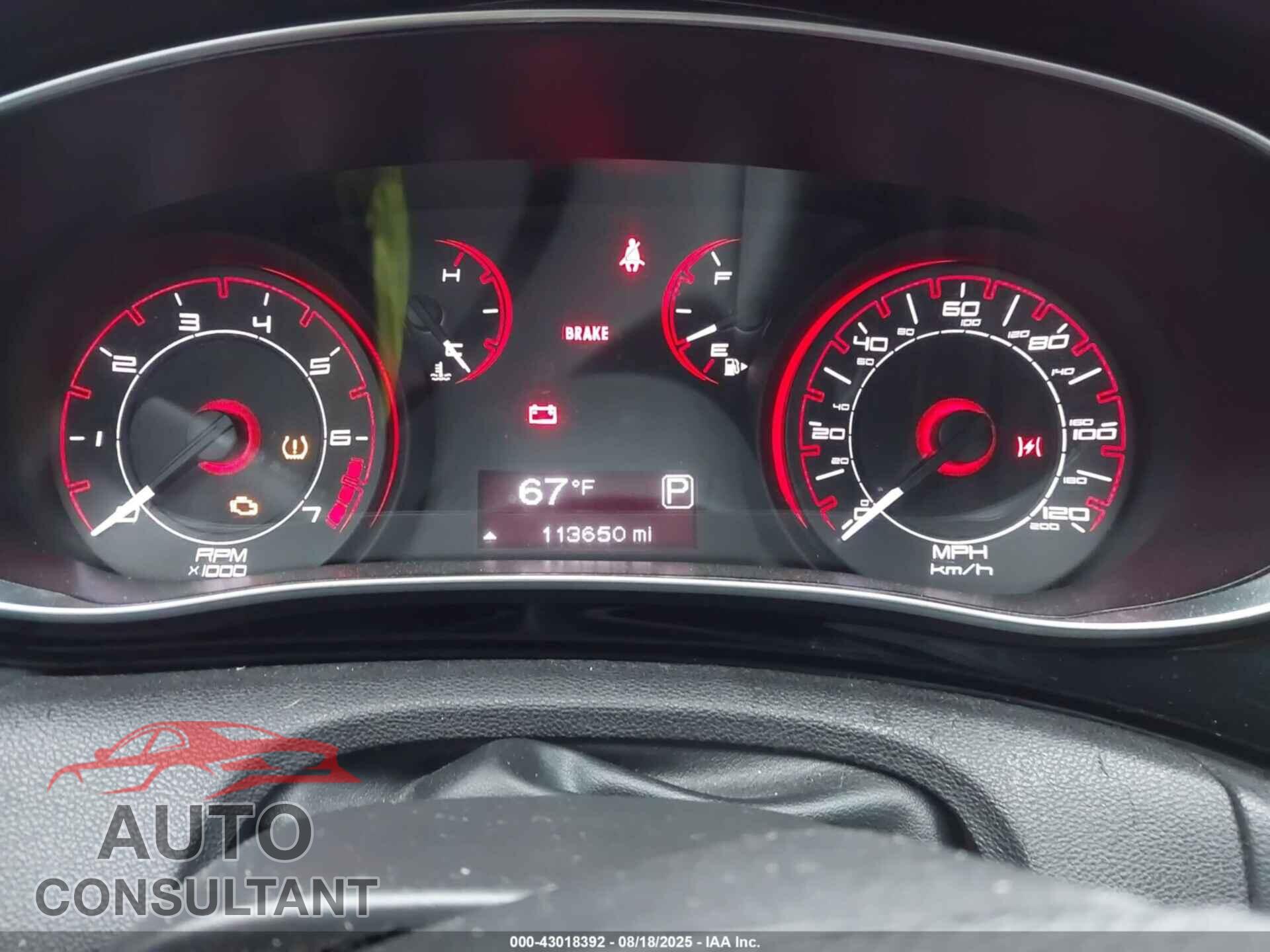 DODGE DART 2013 - 1C3CDFBA1DD105191