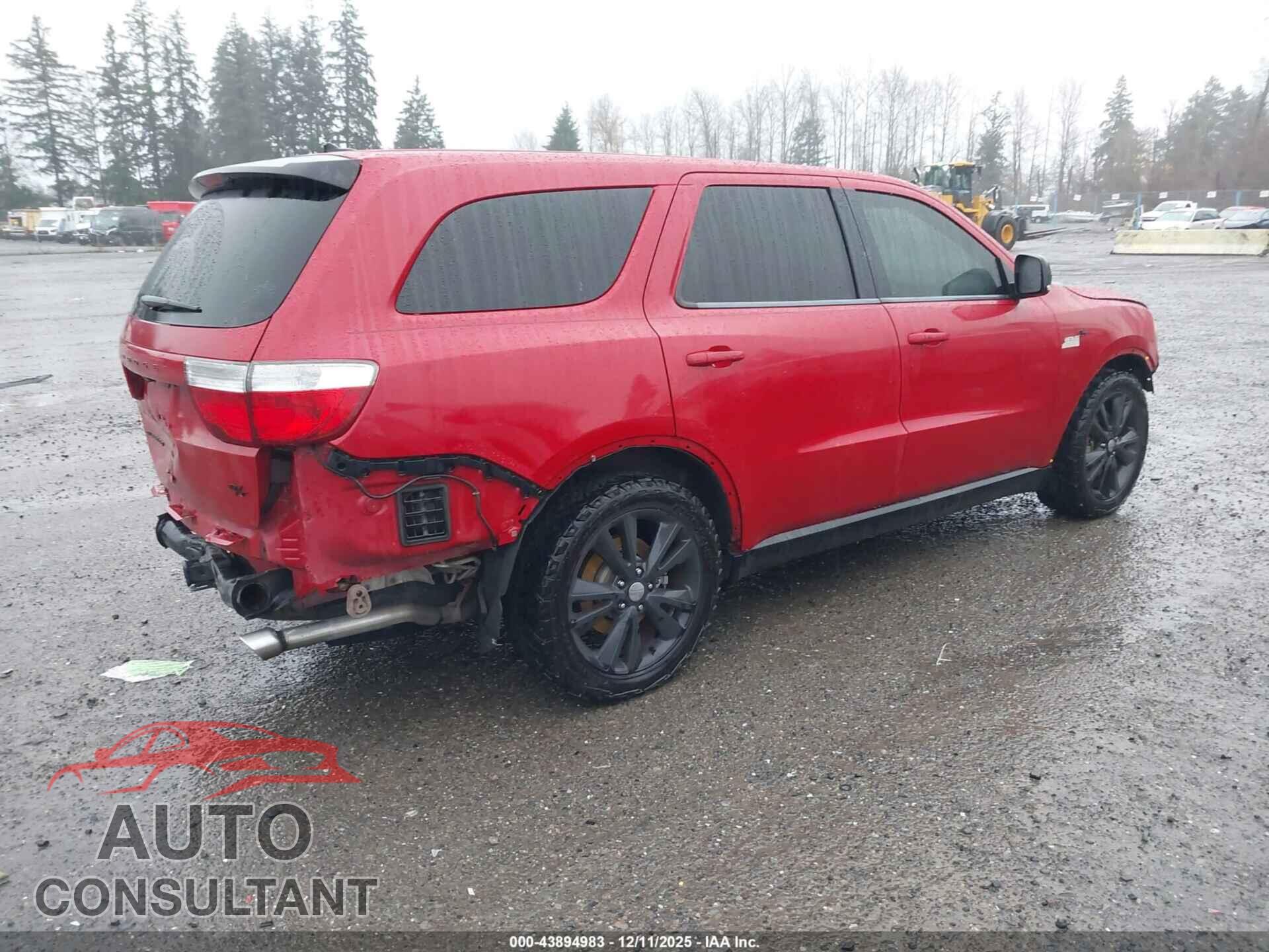 DODGE DURANGO 2012 - 1C4SDHCT0CC206584