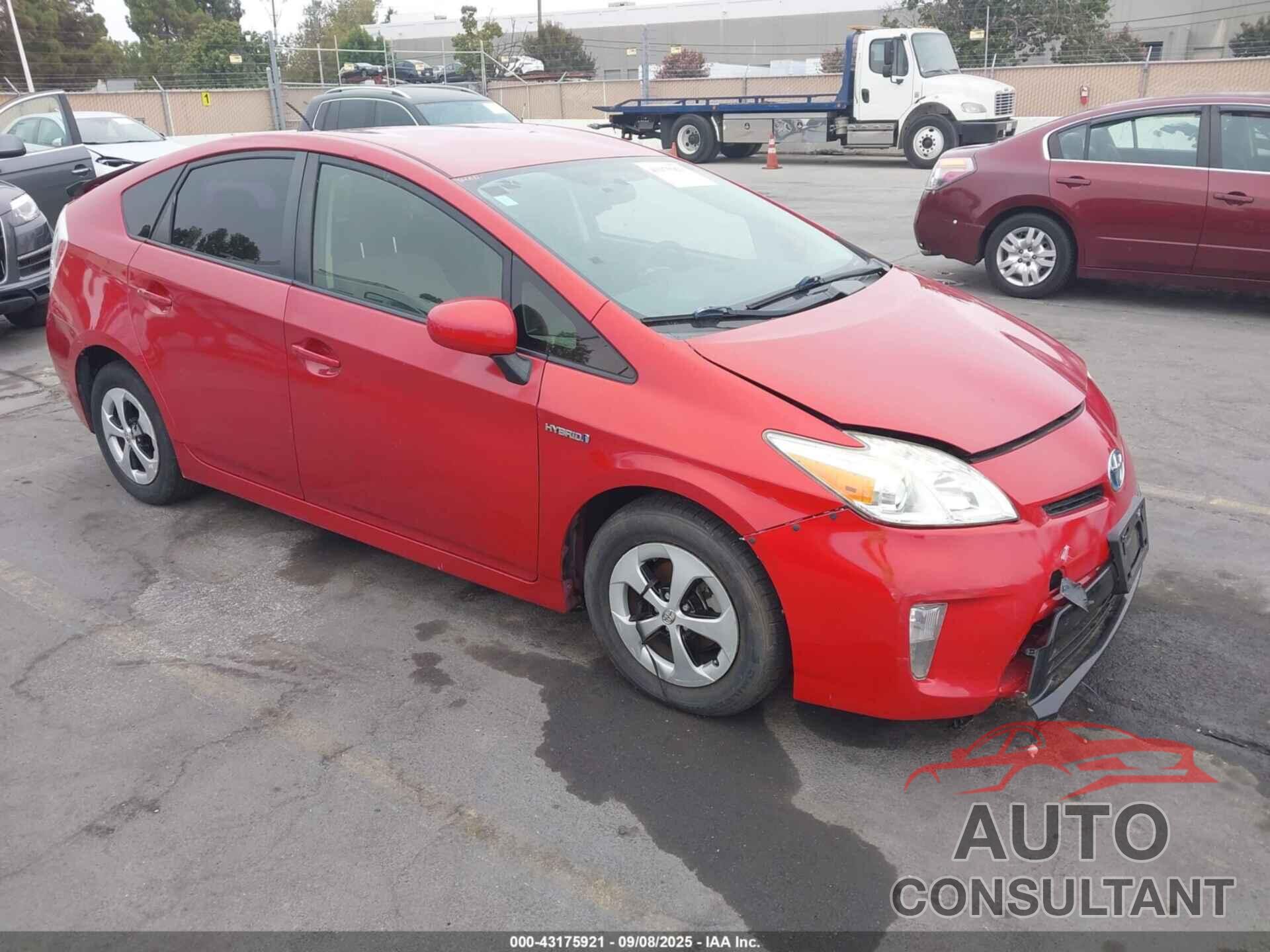 TOYOTA PRIUS 2014 - JTDKN3DU9E0374560