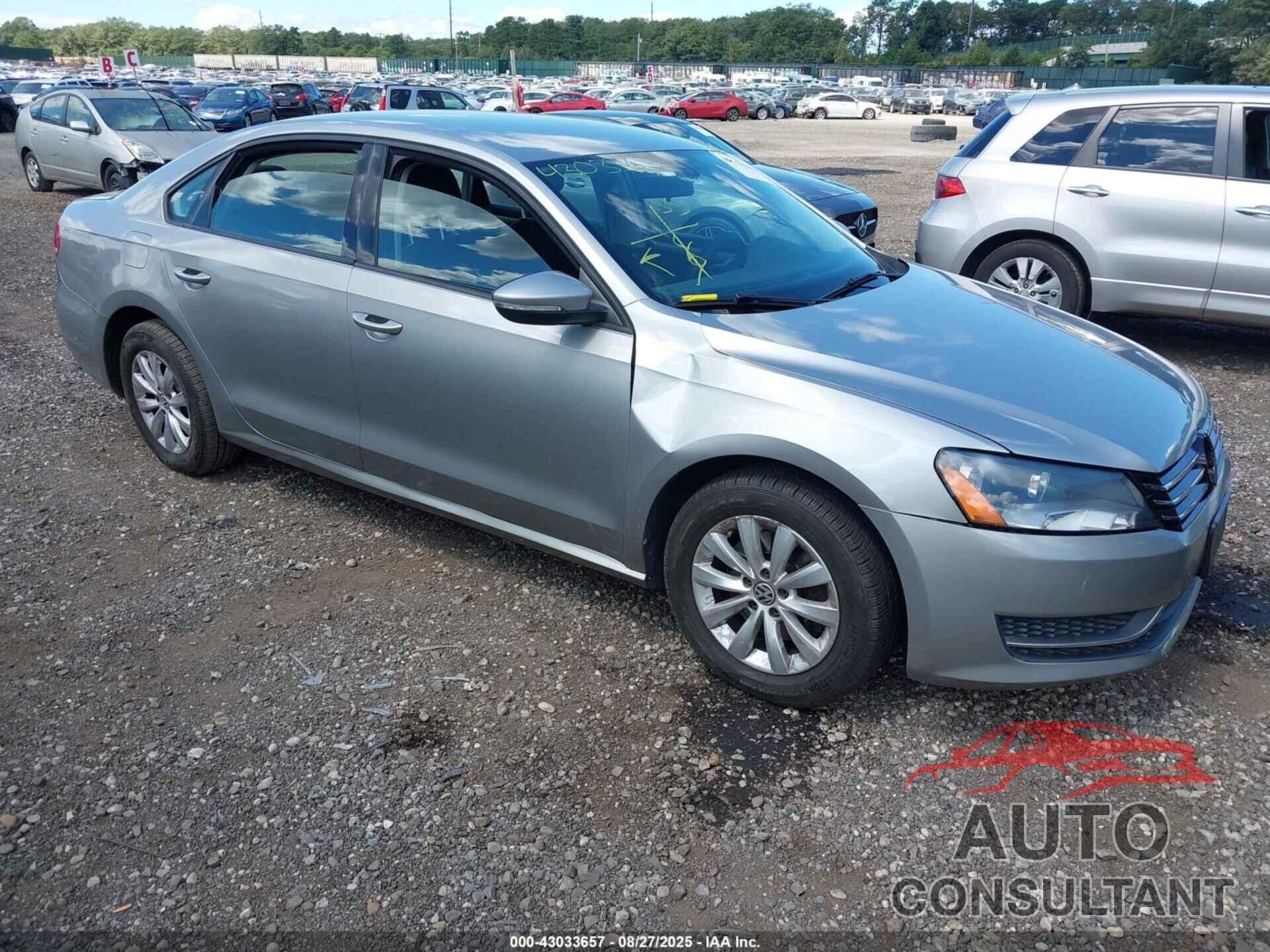 VOLKSWAGEN PASSAT 2012 - 1VWAP7A36CC032064
