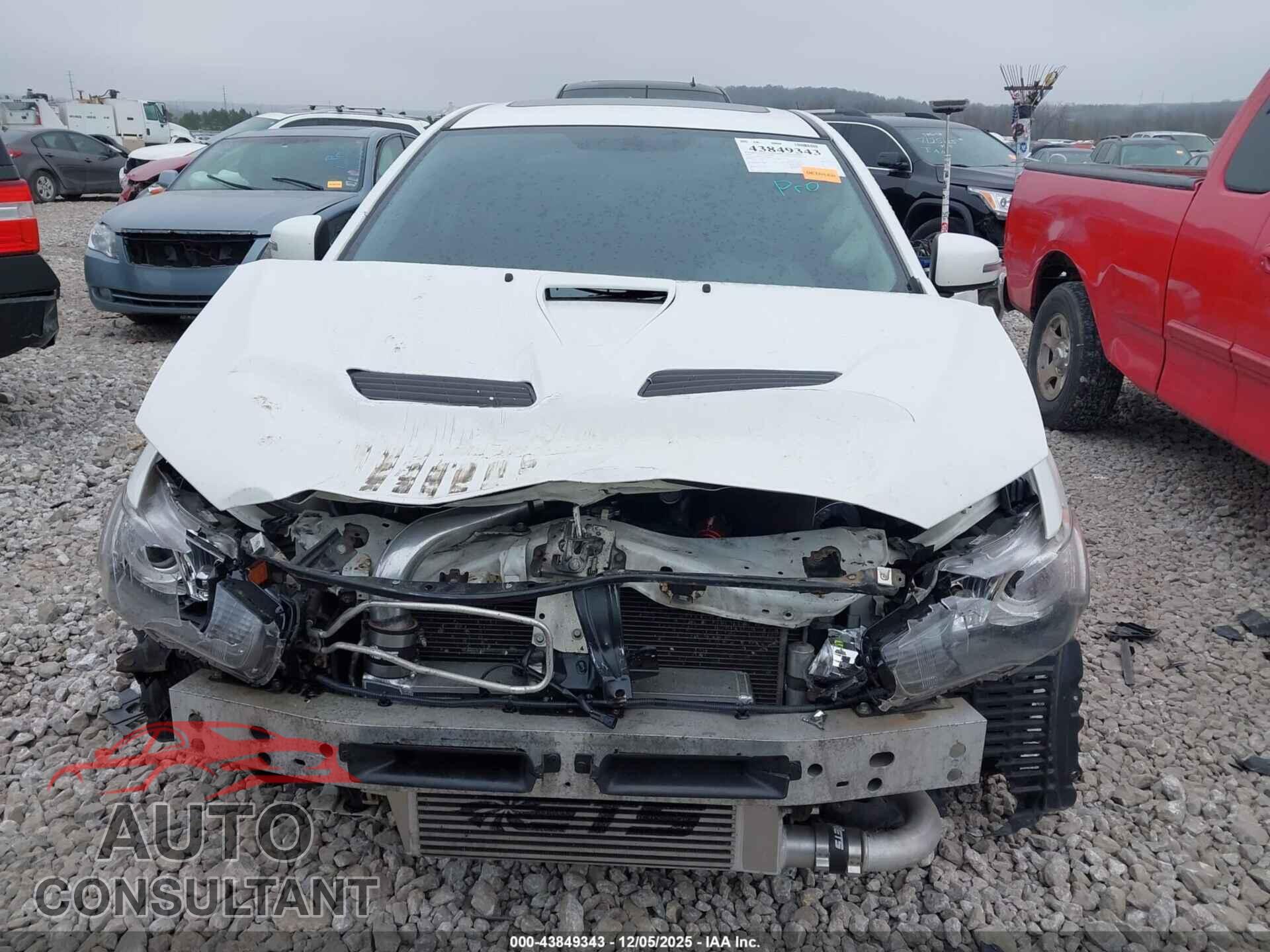 MITSUBISHI LANCER EVOLUTION 2015 - JA32W8FV3FU020509