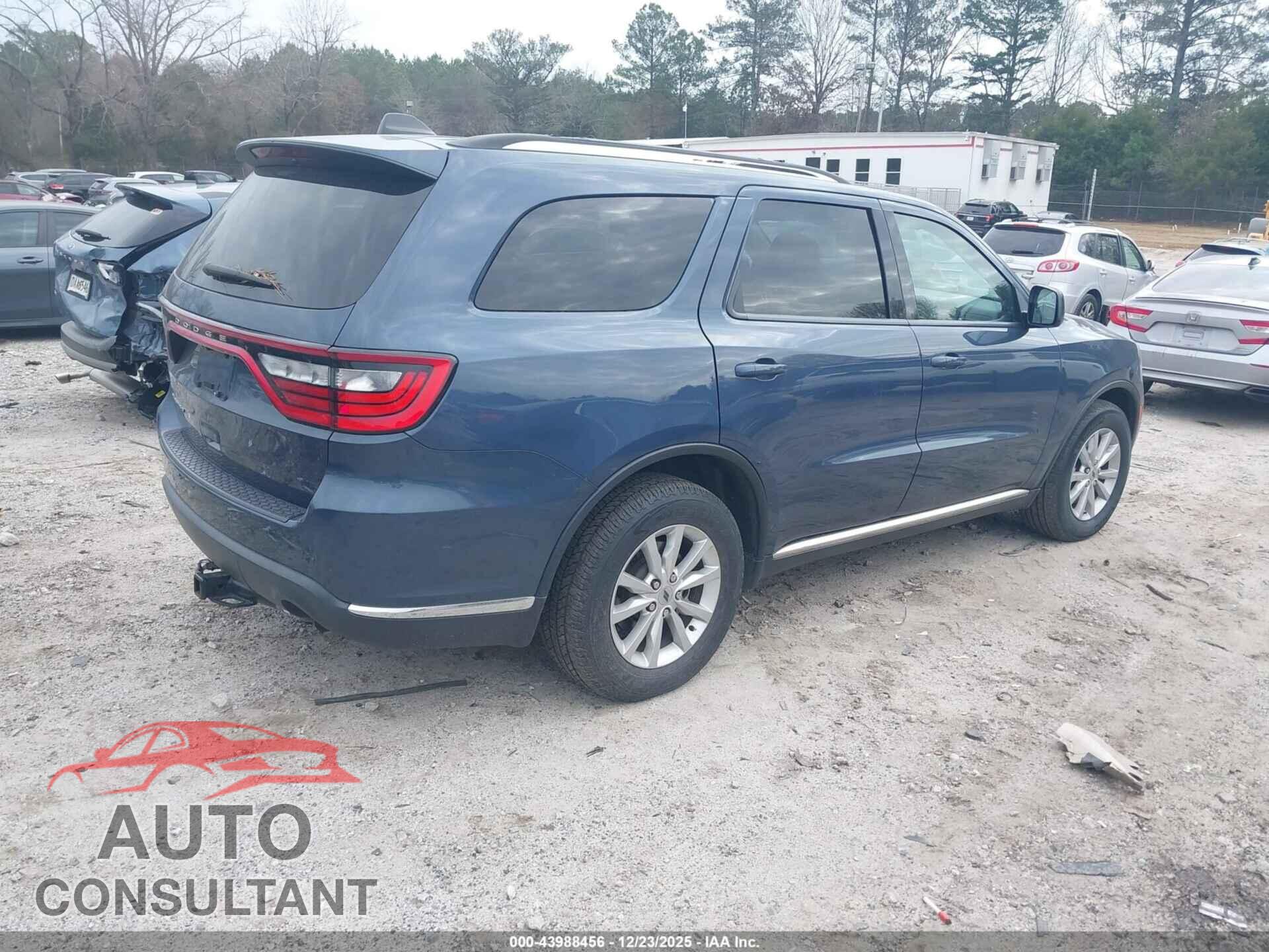 DODGE DURANGO 2021 - 1C4RDHAG6MC845543