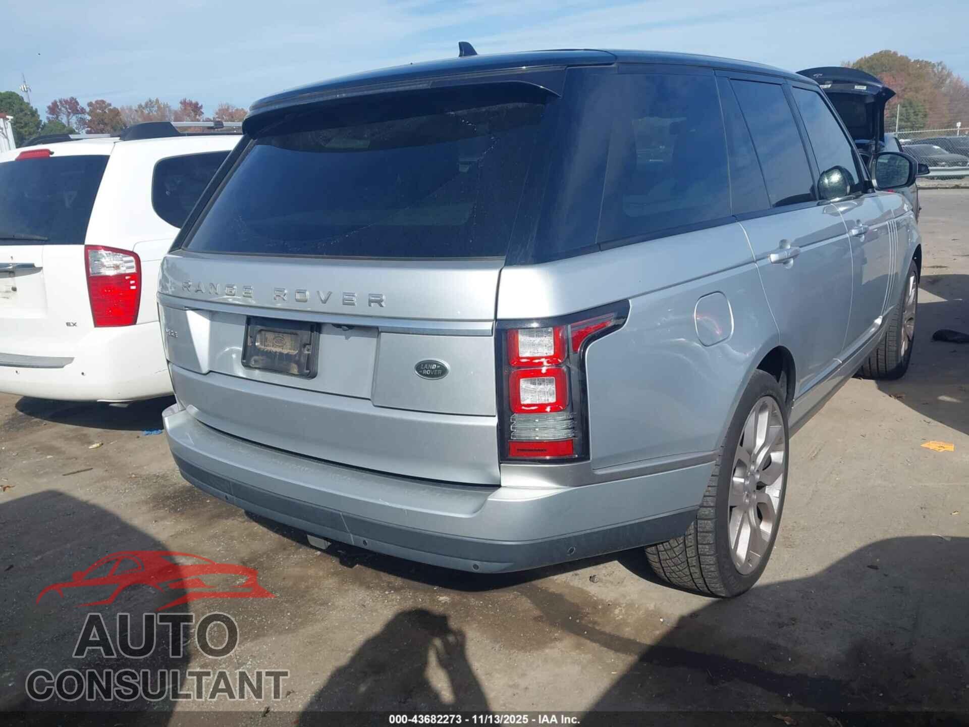 LAND ROVER RANGE ROVER 2016 - SALGS2PF4GA317209