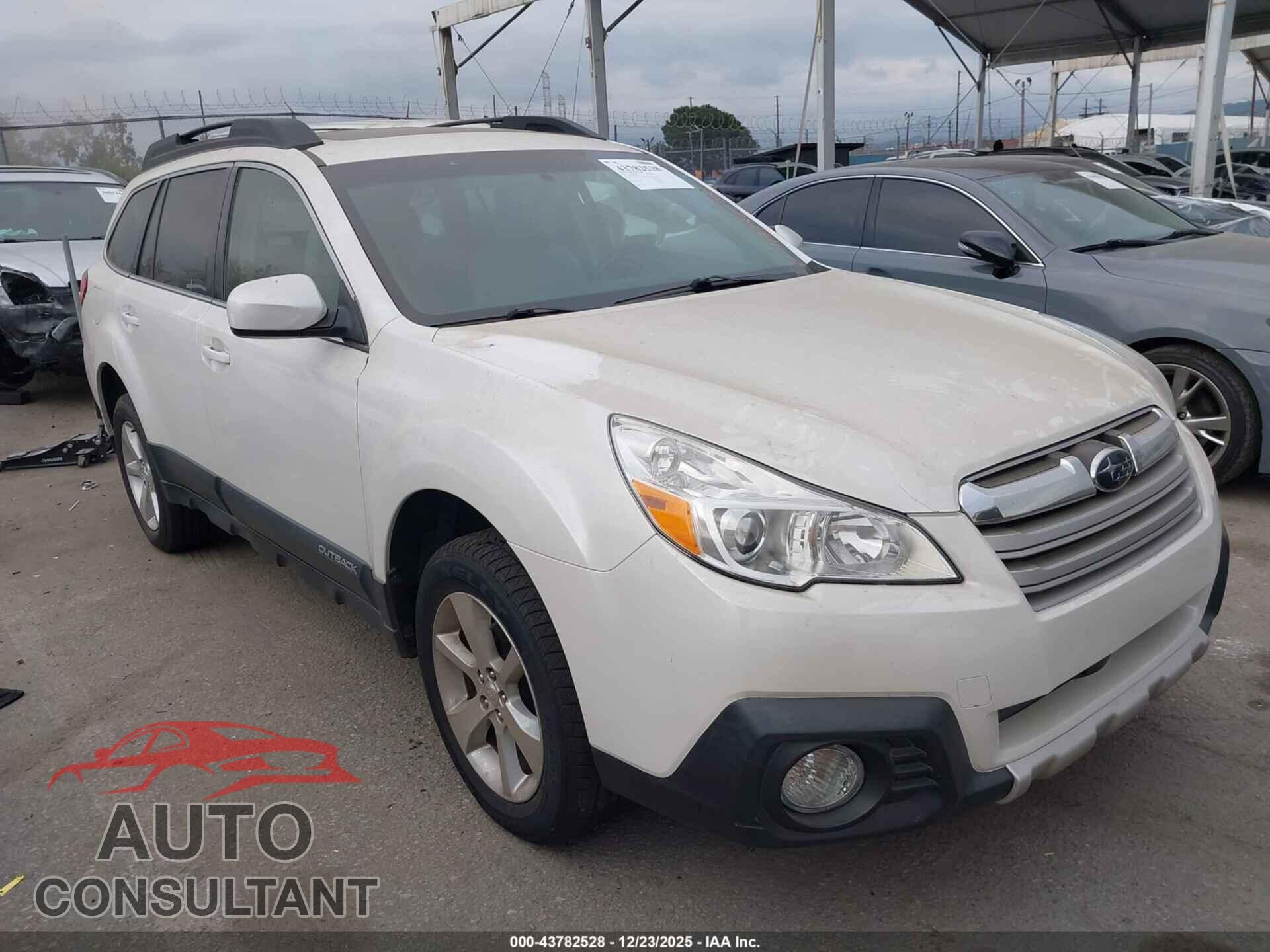 SUBARU OUTBACK 2014 - 4S4BRBLC6E3273378