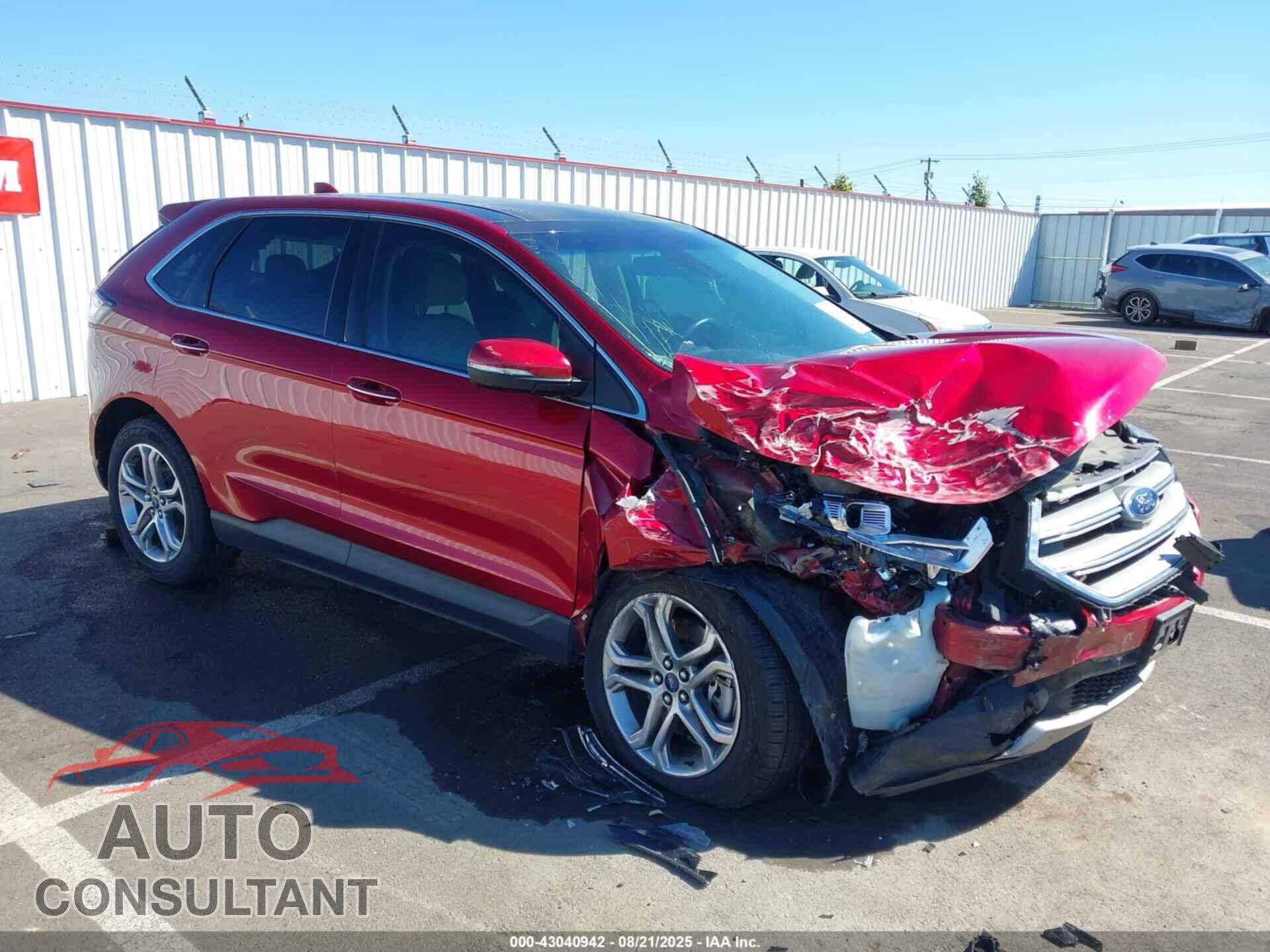 FORD EDGE 2017 - 2FMPK4K97HBC55911