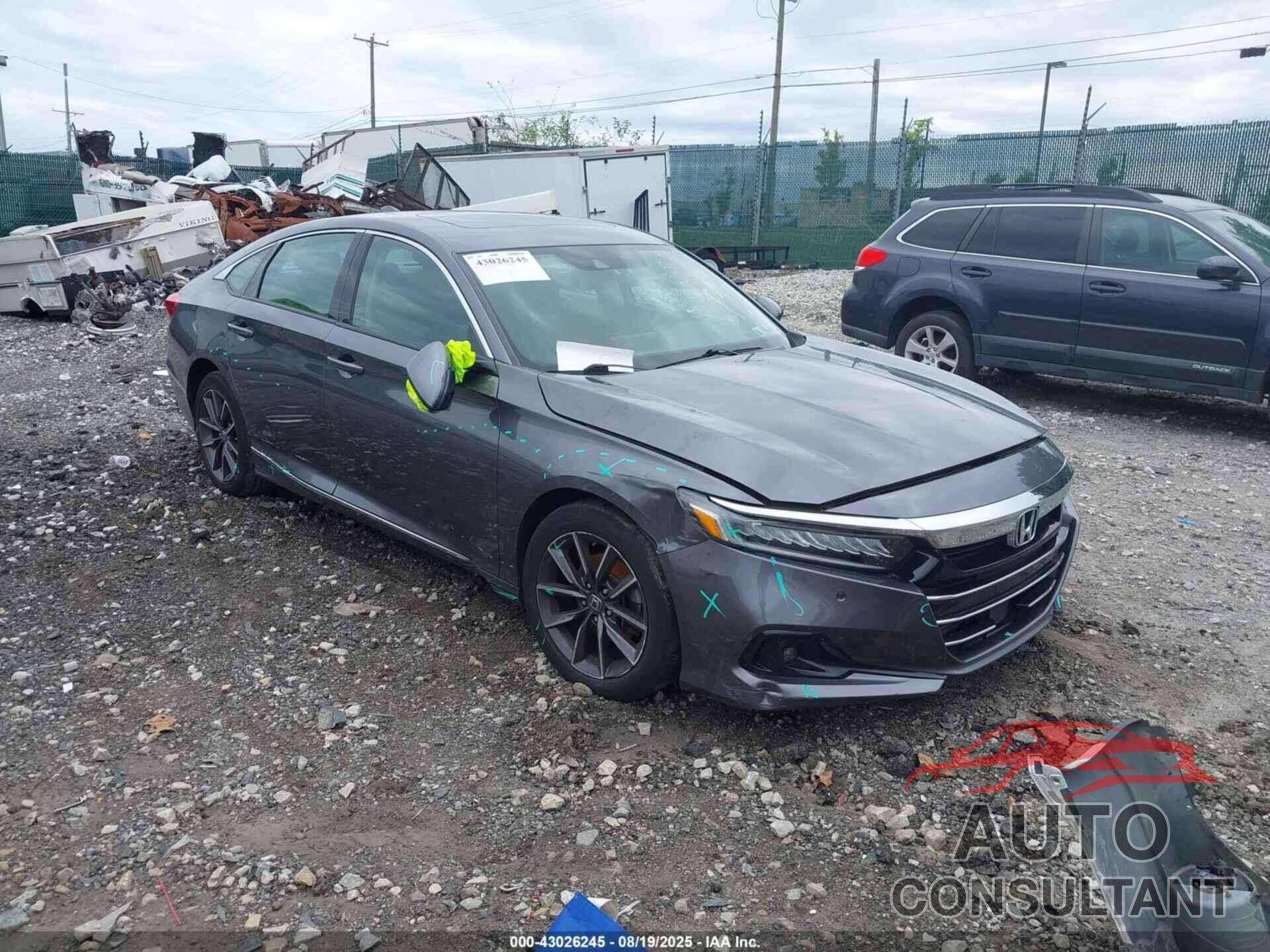 HONDA ACCORD 2021 - 1HGCV1F54MA007445