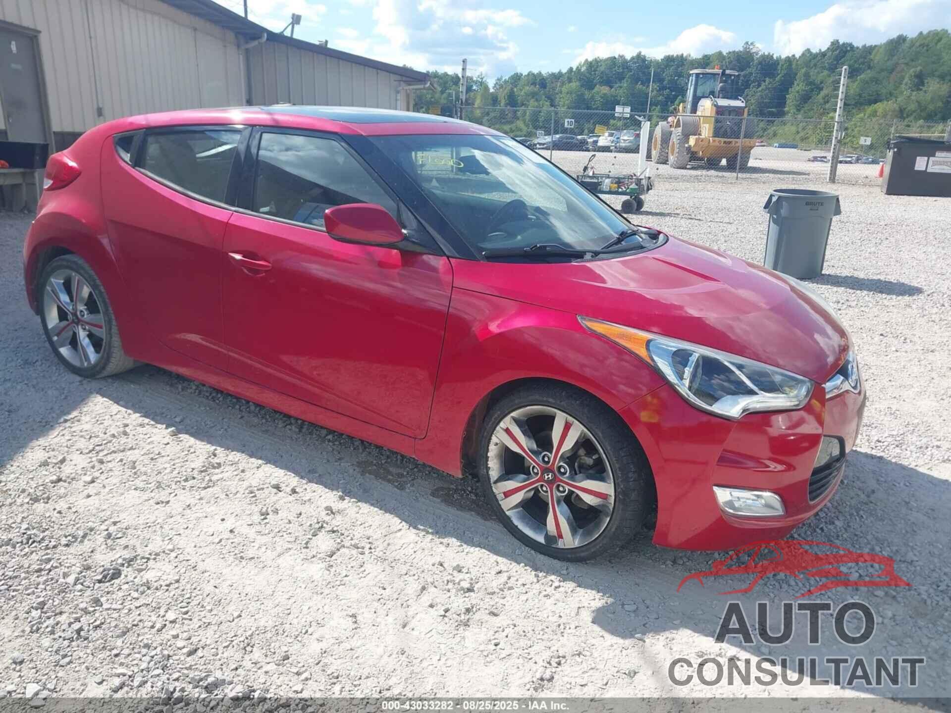 HYUNDAI VELOSTER 2017 - KMHTC6AD1HU320470
