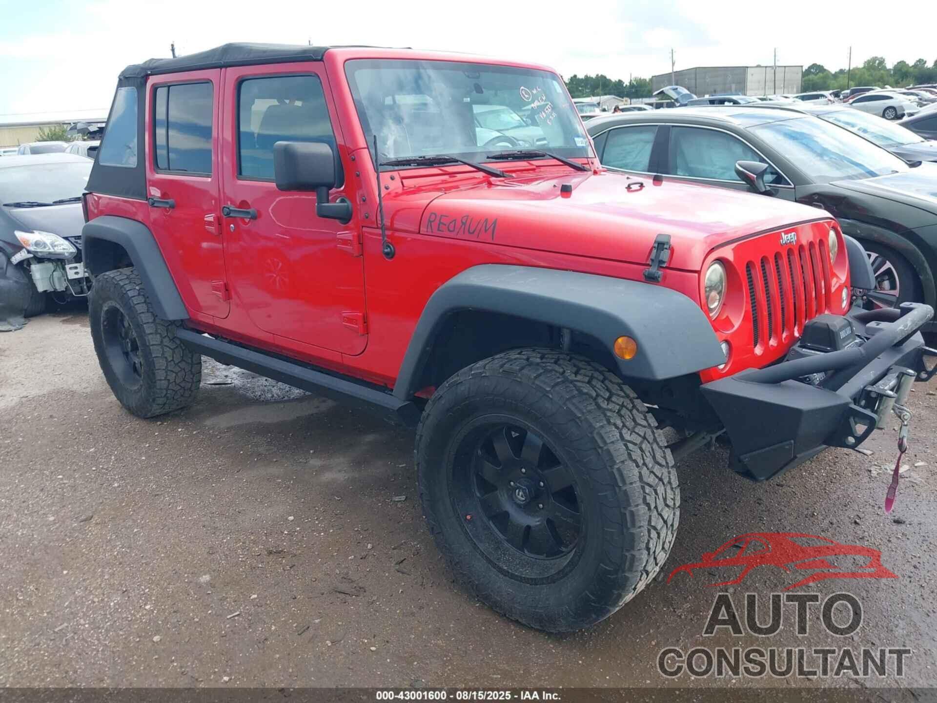 JEEP WRANGLER JK UNLIMITED 2018 - 1C4HJWDG9JL925337