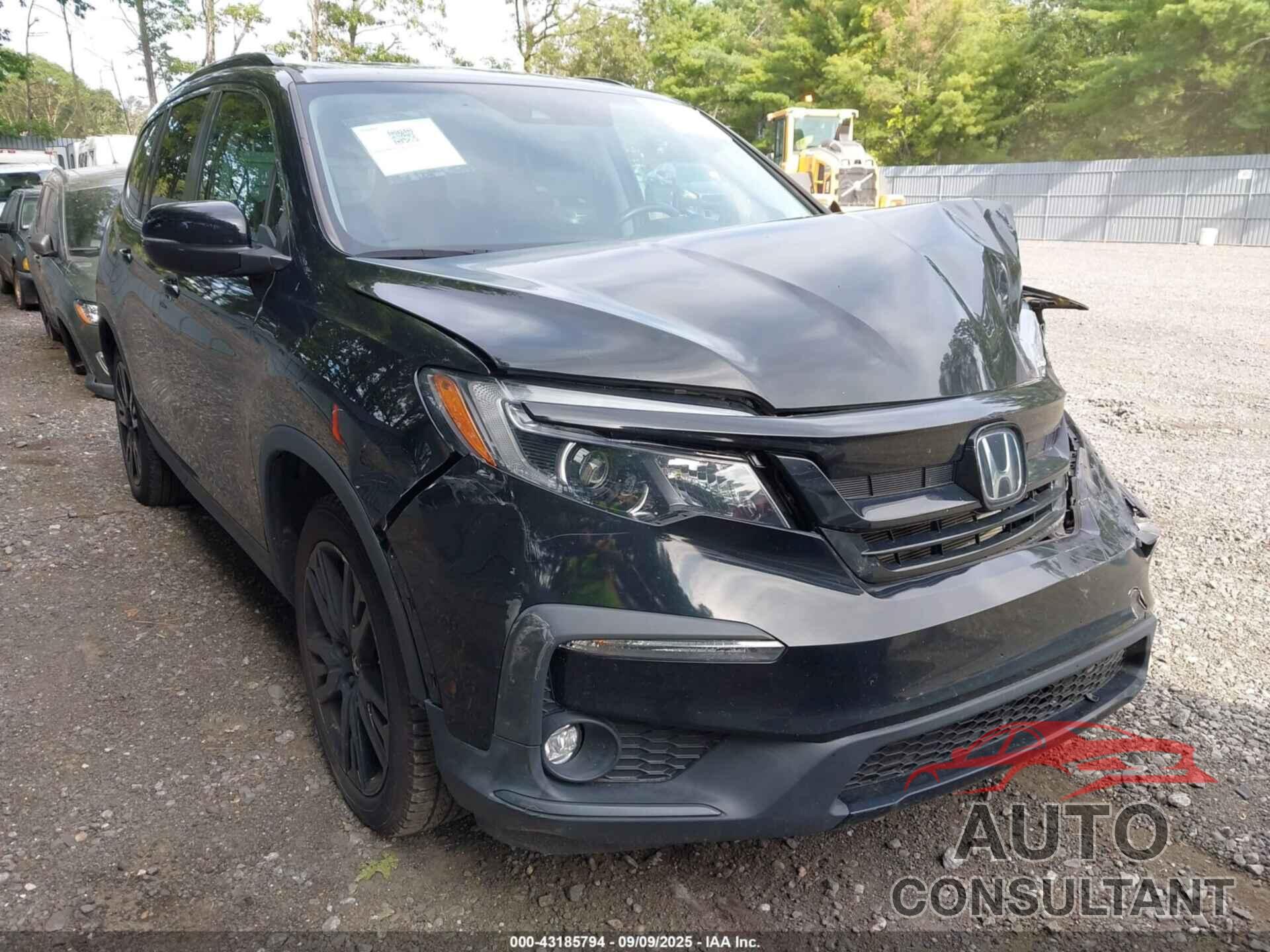 HONDA PILOT 2022 - 5FNYF5H28NB026178