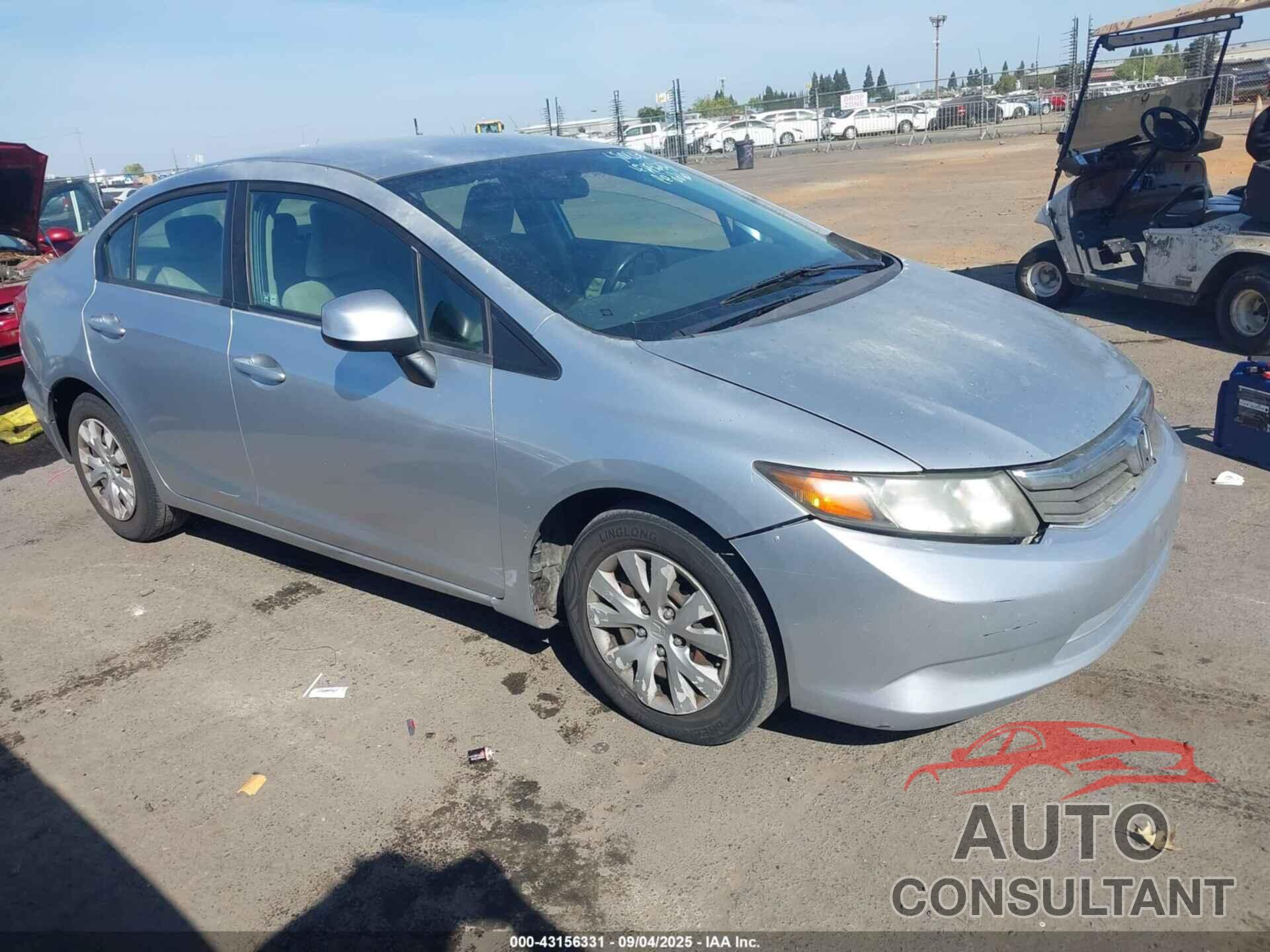 HONDA CIVIC 2012 - 2HGFB2F59CH585004