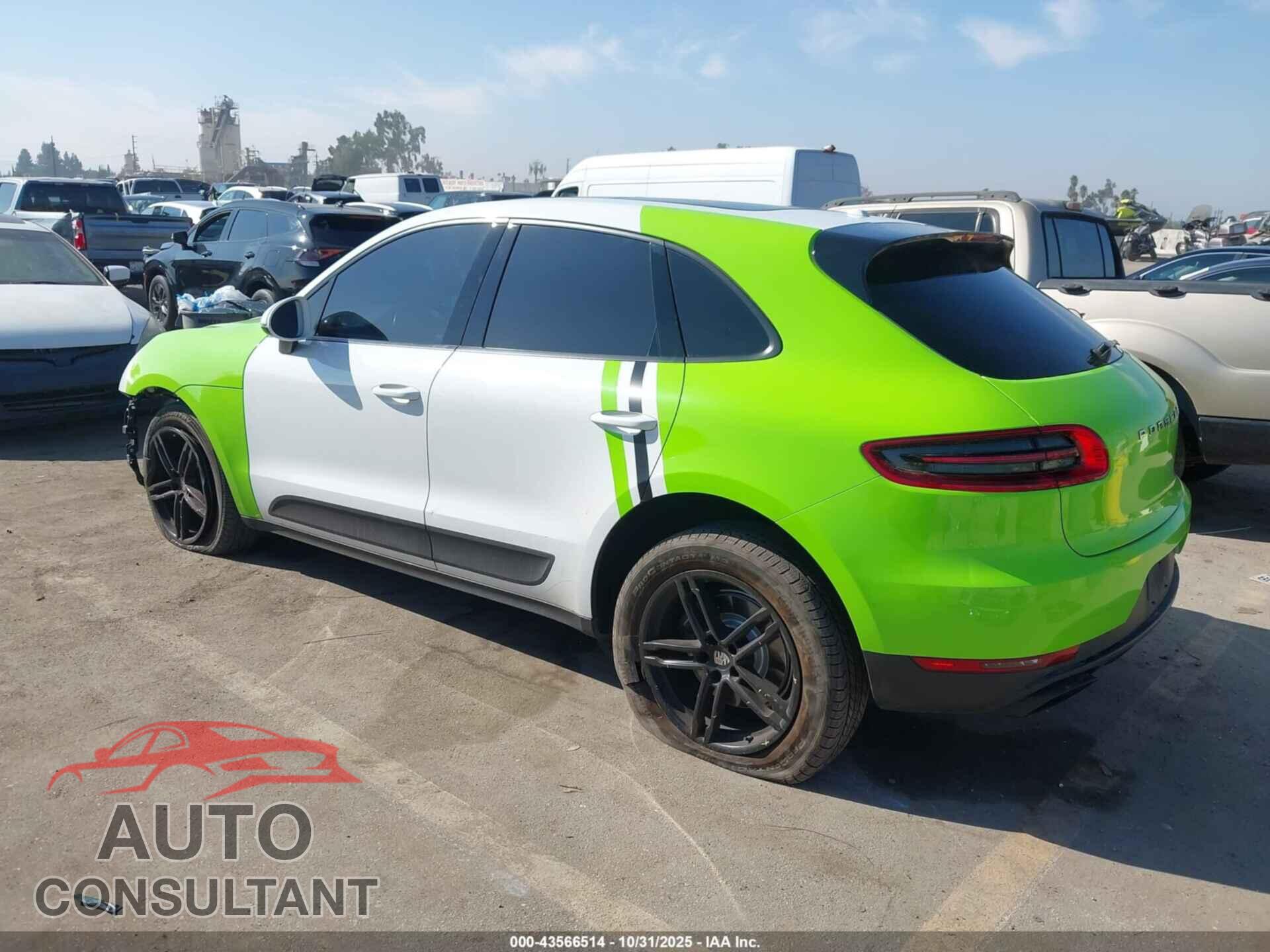 PORSCHE MACAN 2017 - WP1AA2A55HLB00806