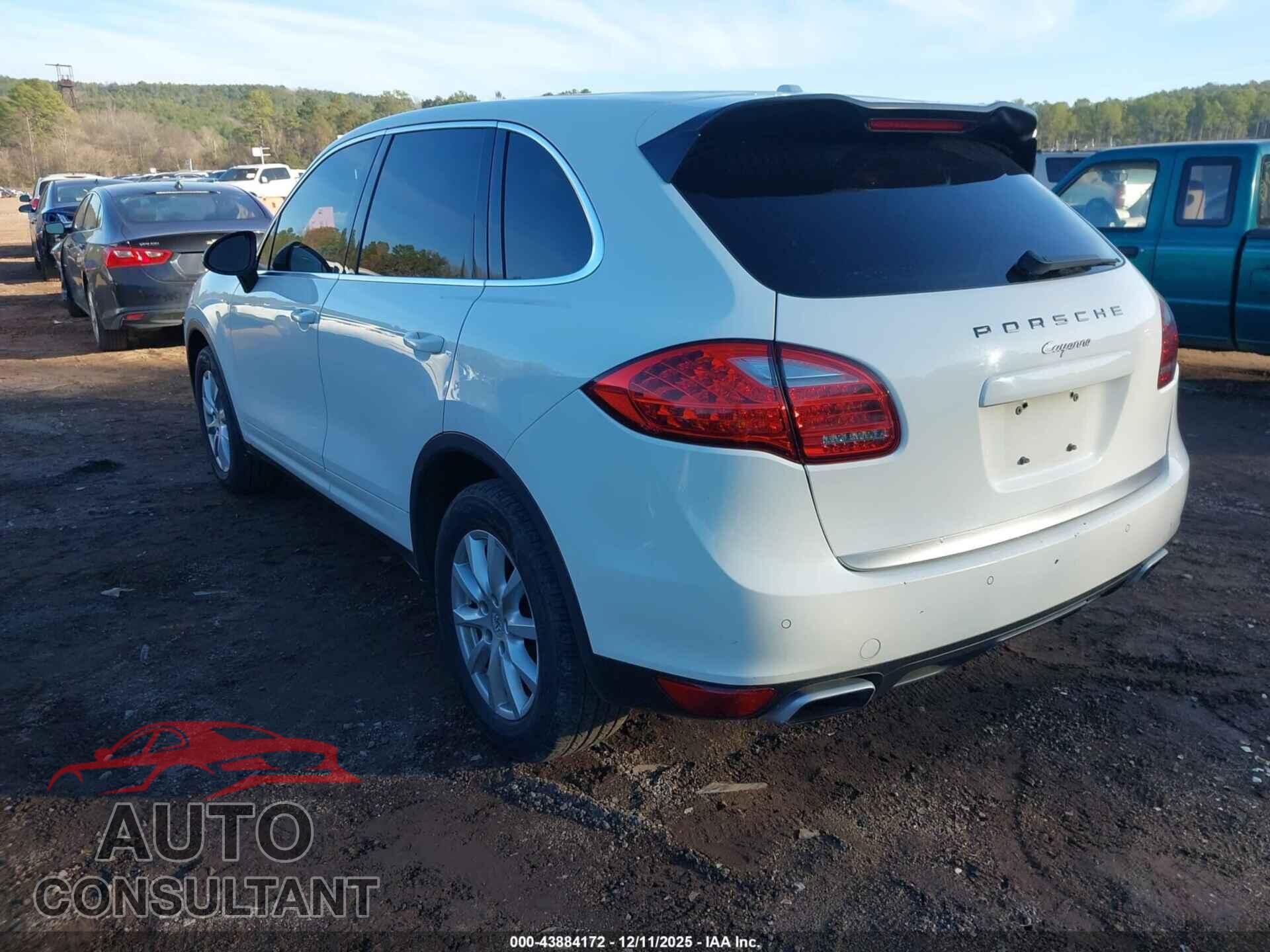 PORSCHE CAYENNE 2012 - WP1AA2A23CLA02338