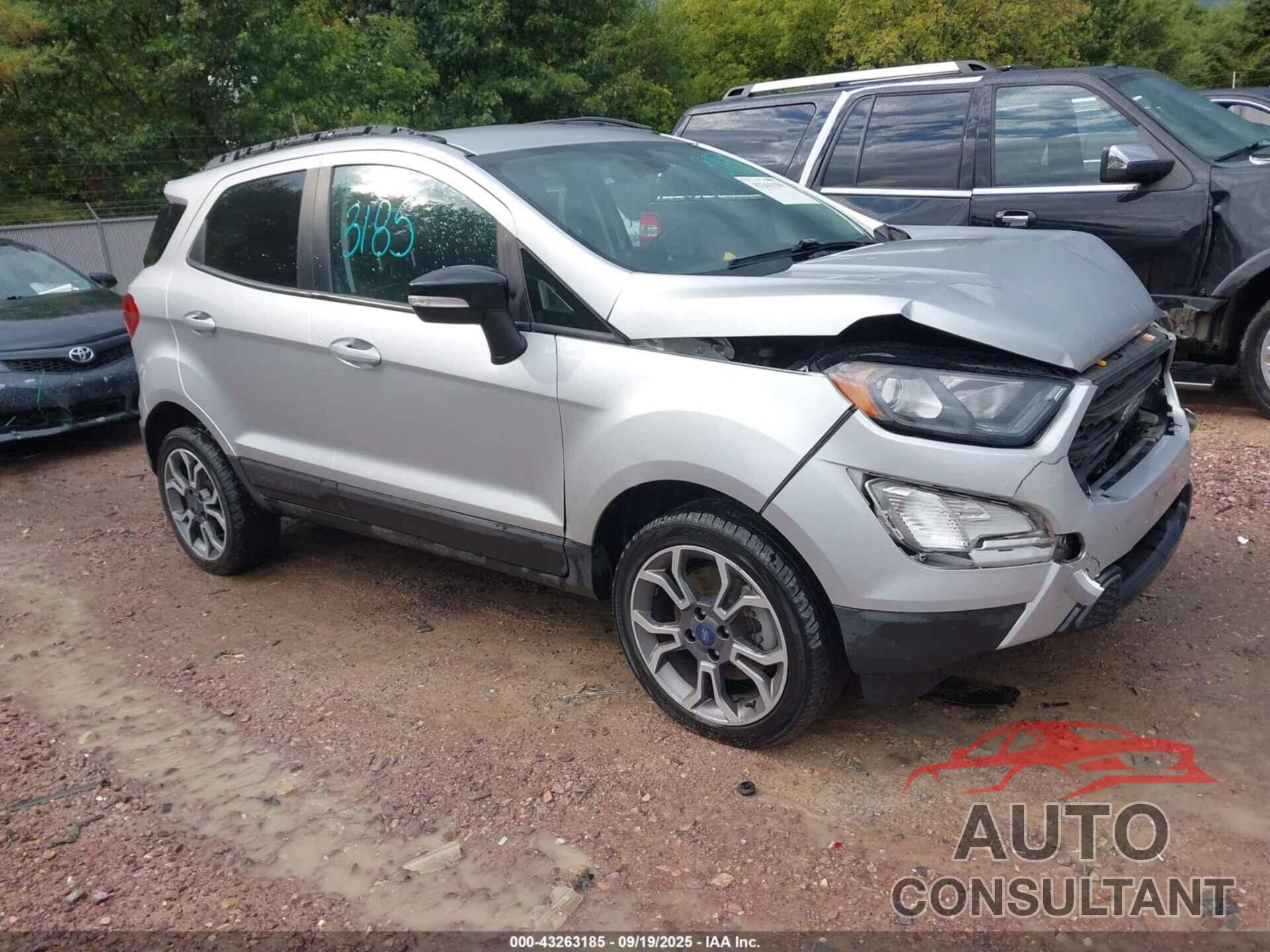 FORD ECOSPORT 2020 - MAJ6S3JL7LC334775