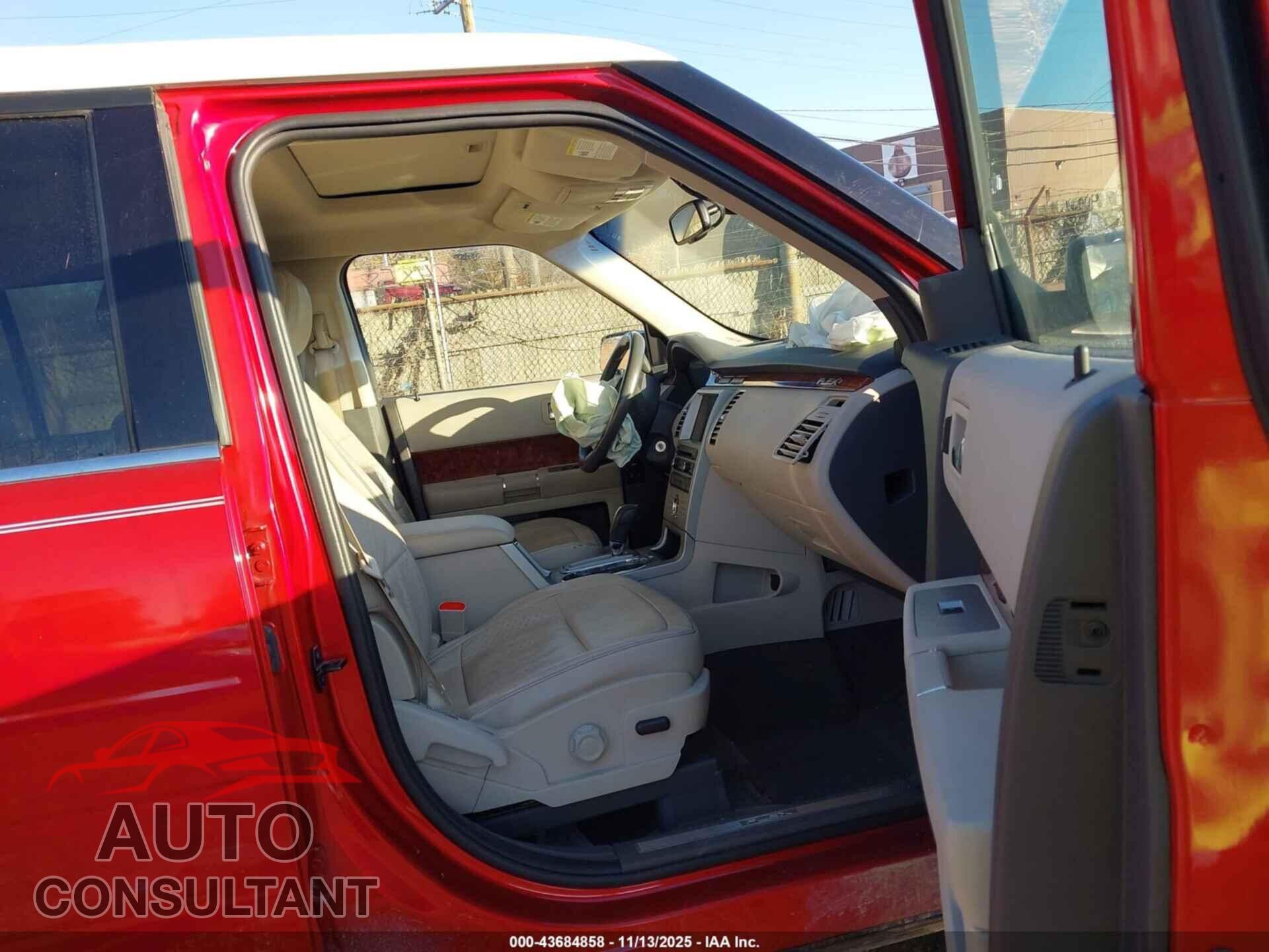 FORD FLEX 2011 - 2FMGK5DC6BBD02352