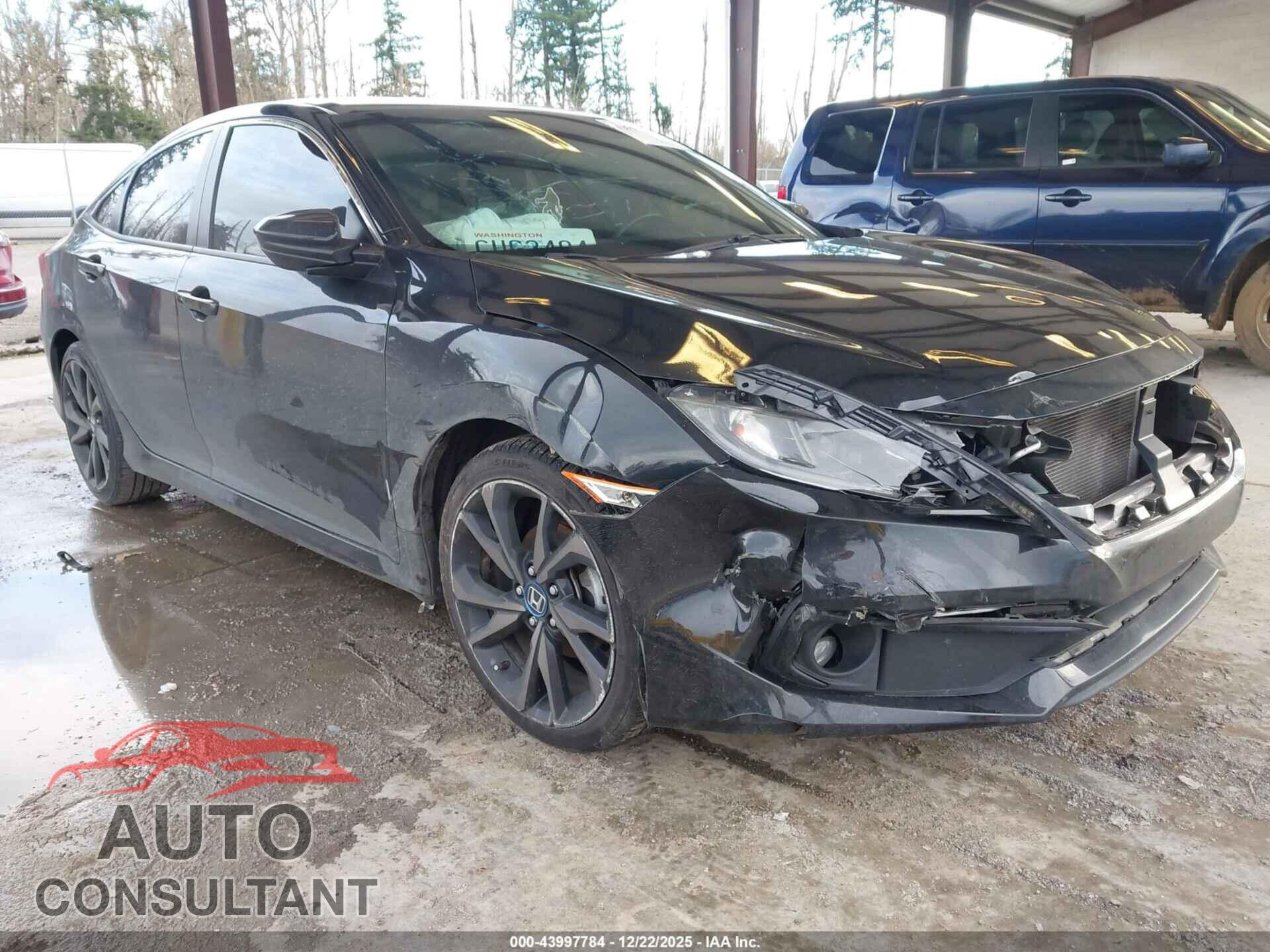 HONDA CIVIC 2019 - 19XFC2F86KE201633