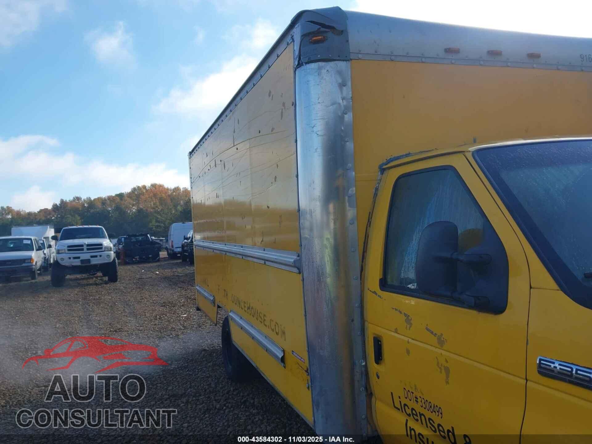 FORD E-350 CUTAWAY 2012 - 1FDWE3FS8CDA63250