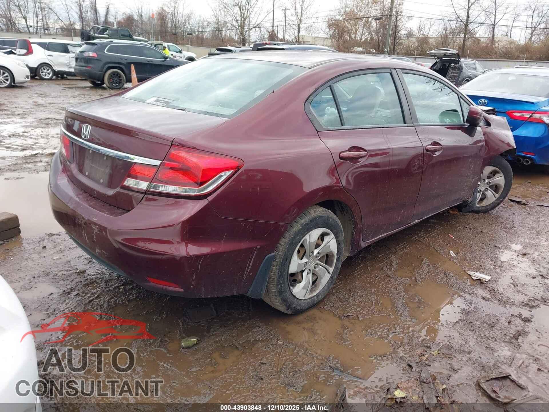 HONDA CIVIC 2015 - 19XFB2F50FE059777