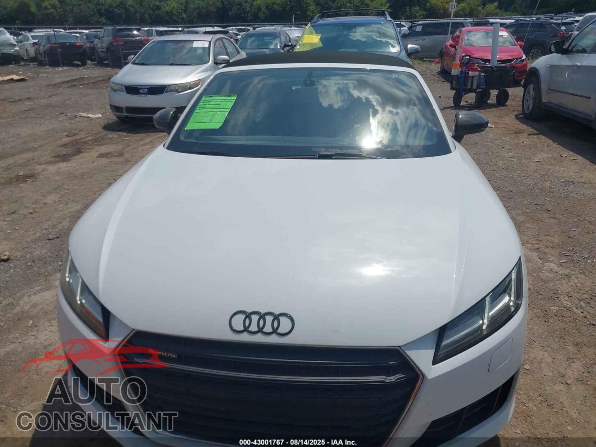 AUDI TT 2016 - TRUT5CFV0G1024005