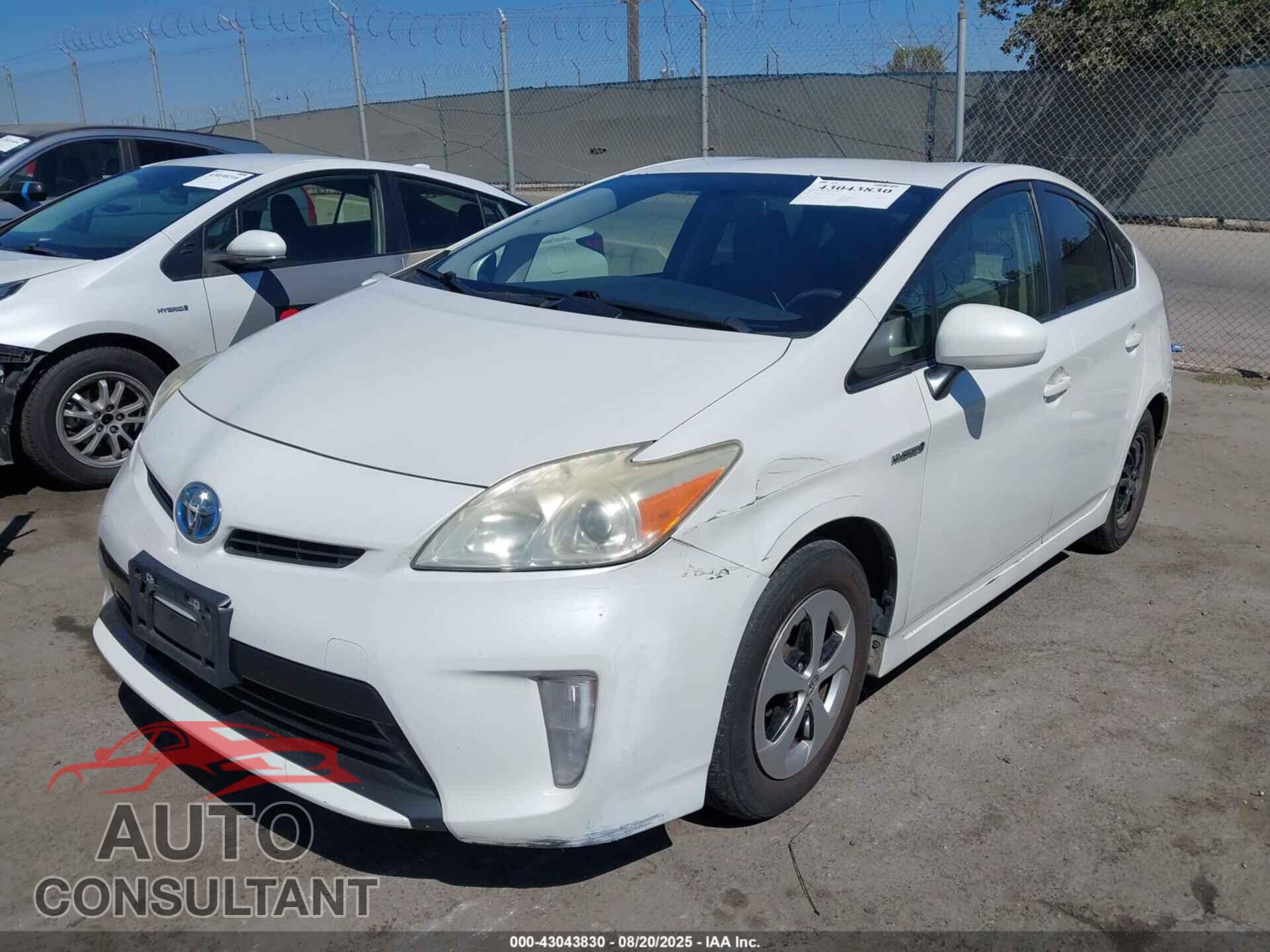 TOYOTA PRIUS 2014 - JTDKN3DU4E0389614