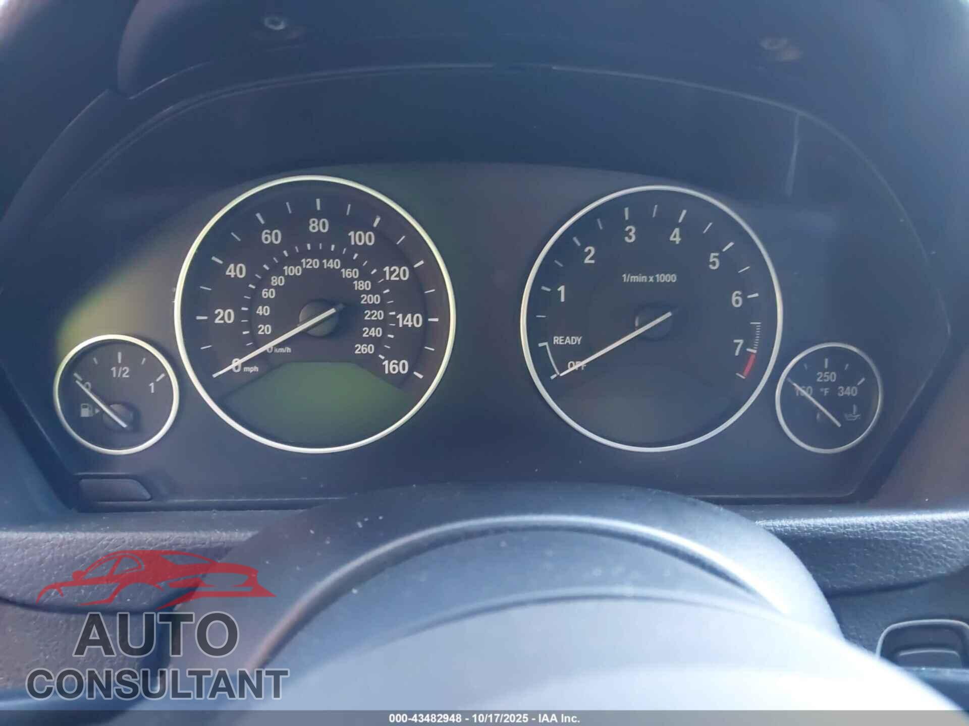 BMW 320I 2014 - WBA3C3C52EP662204