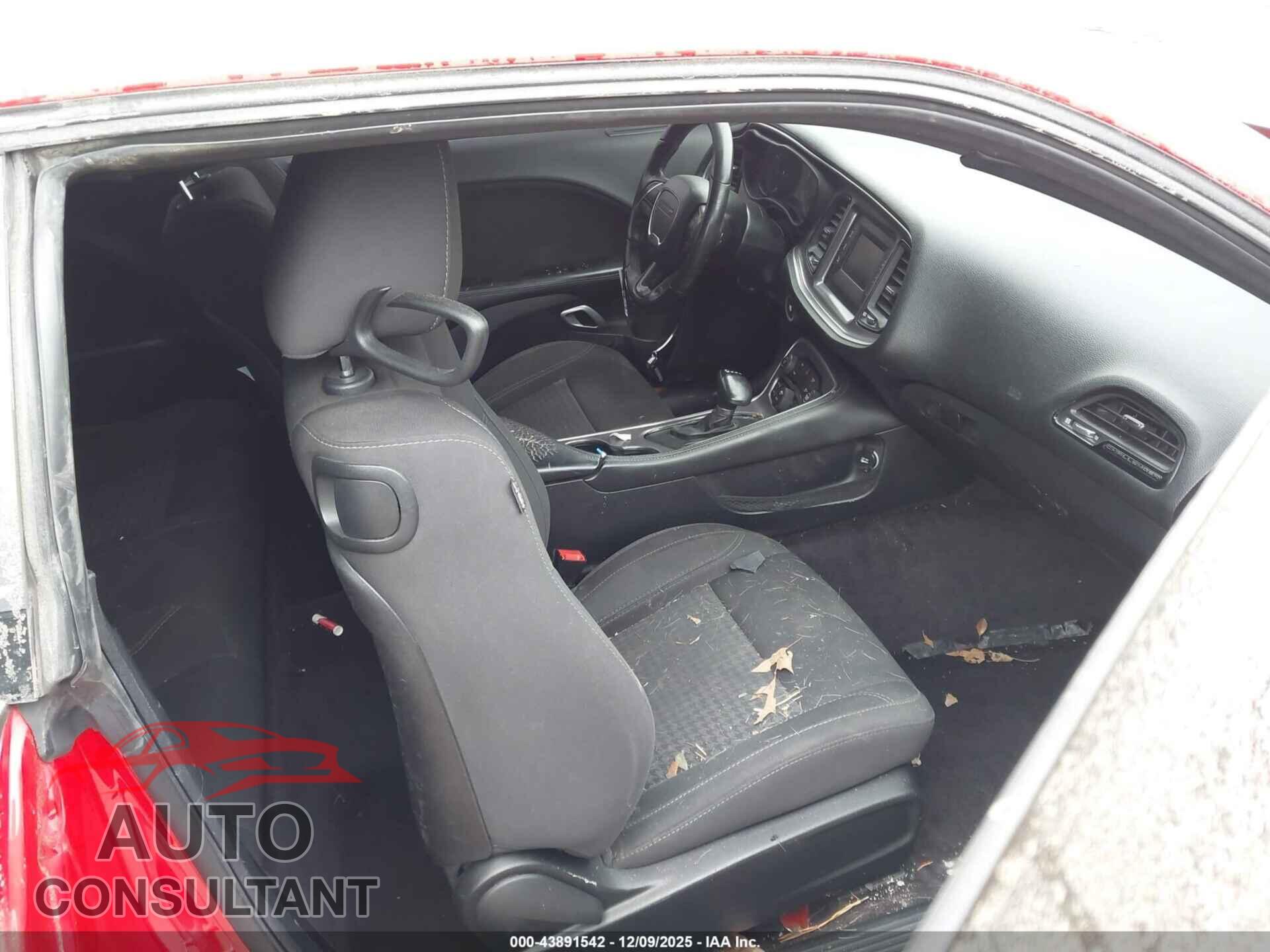DODGE CHALLENGER 2017 - 2C3CDZAG1HH652011