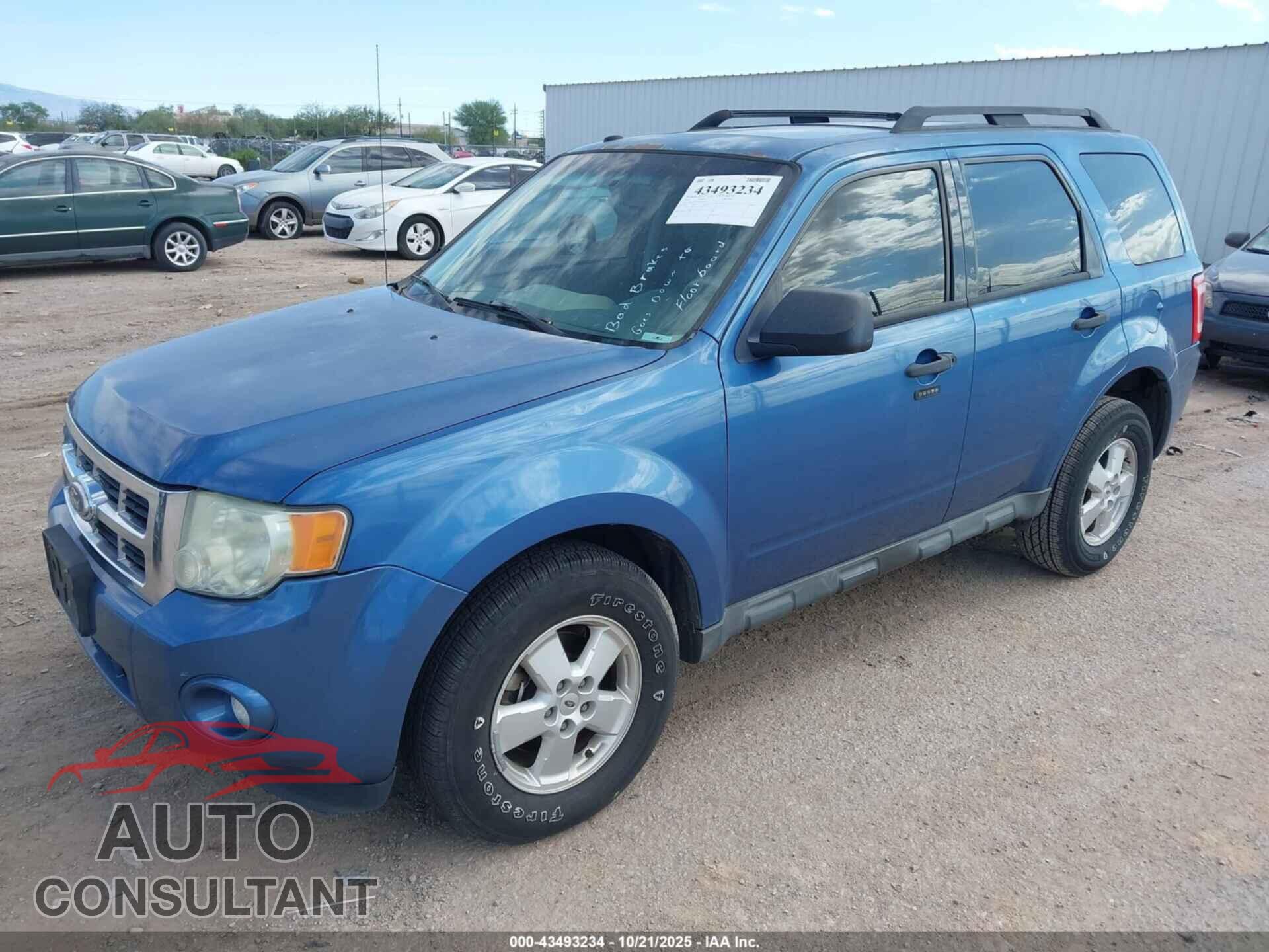 FORD ESCAPE 2010 - 1FMCU9D7XAKD06332