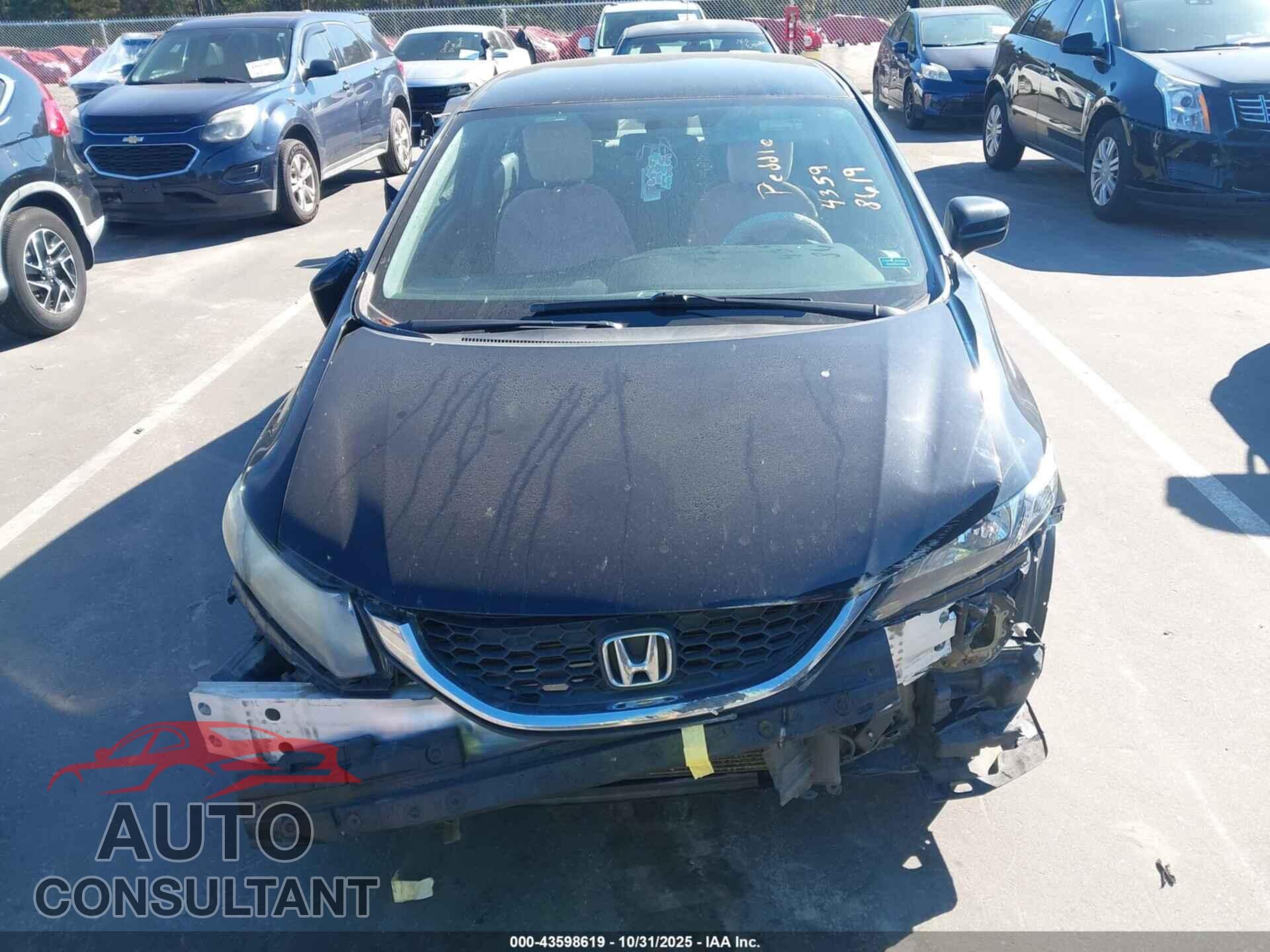 HONDA CIVIC 2014 - 2HGFB2F59EH525937