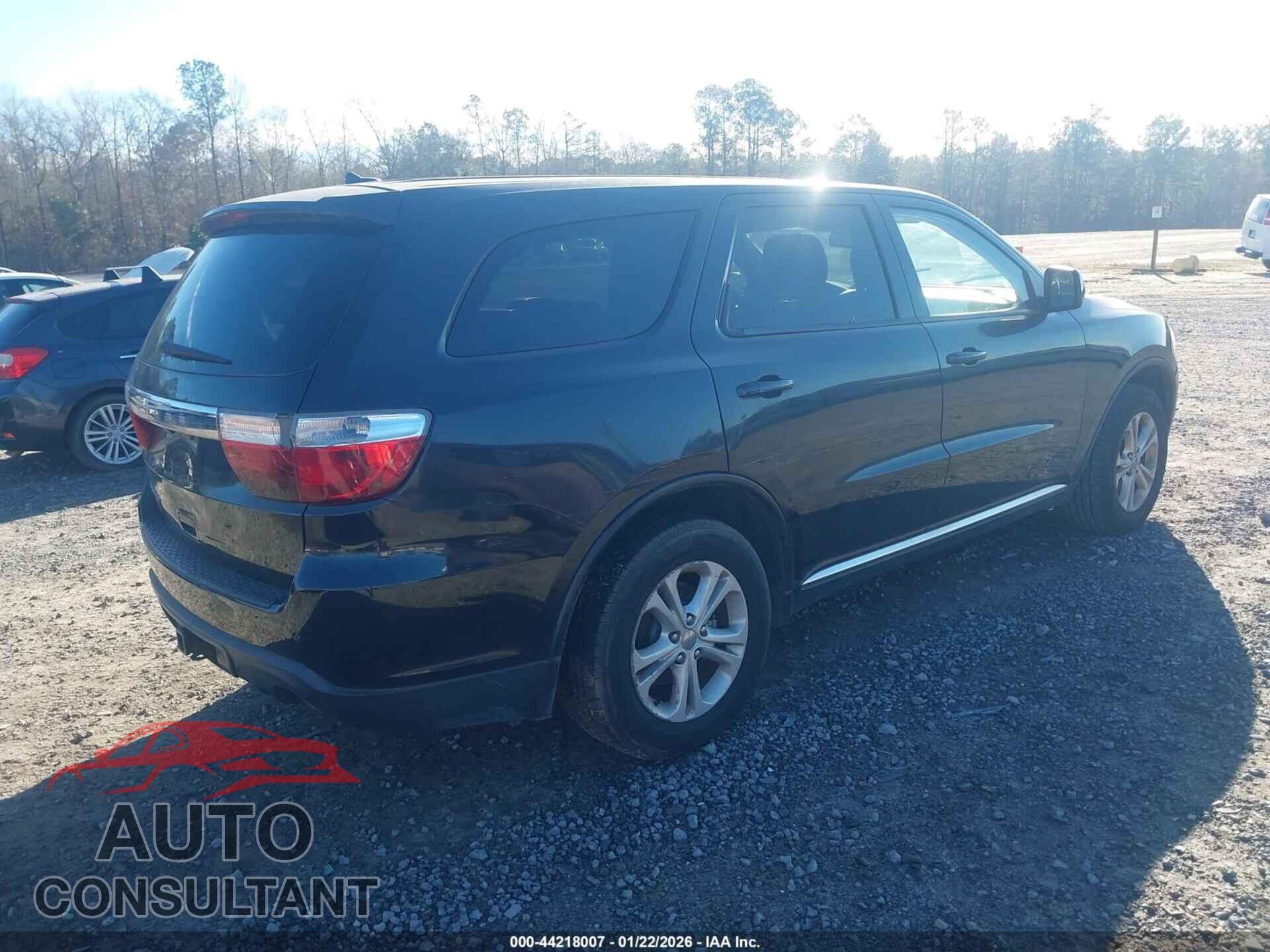 DODGE DURANGO 2012 - 1C4RDHAG1CC210681