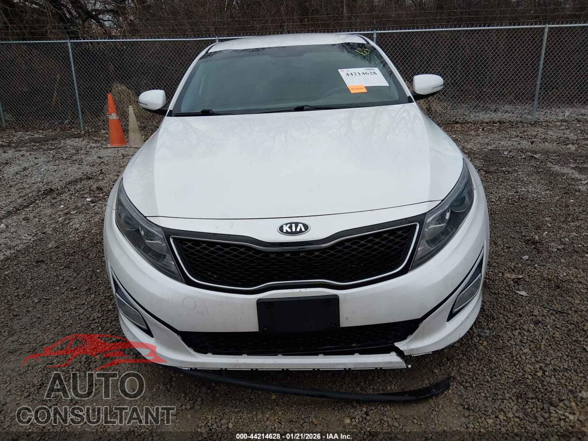 KIA OPTIMA 2015 - KNAGM4A73F5611770