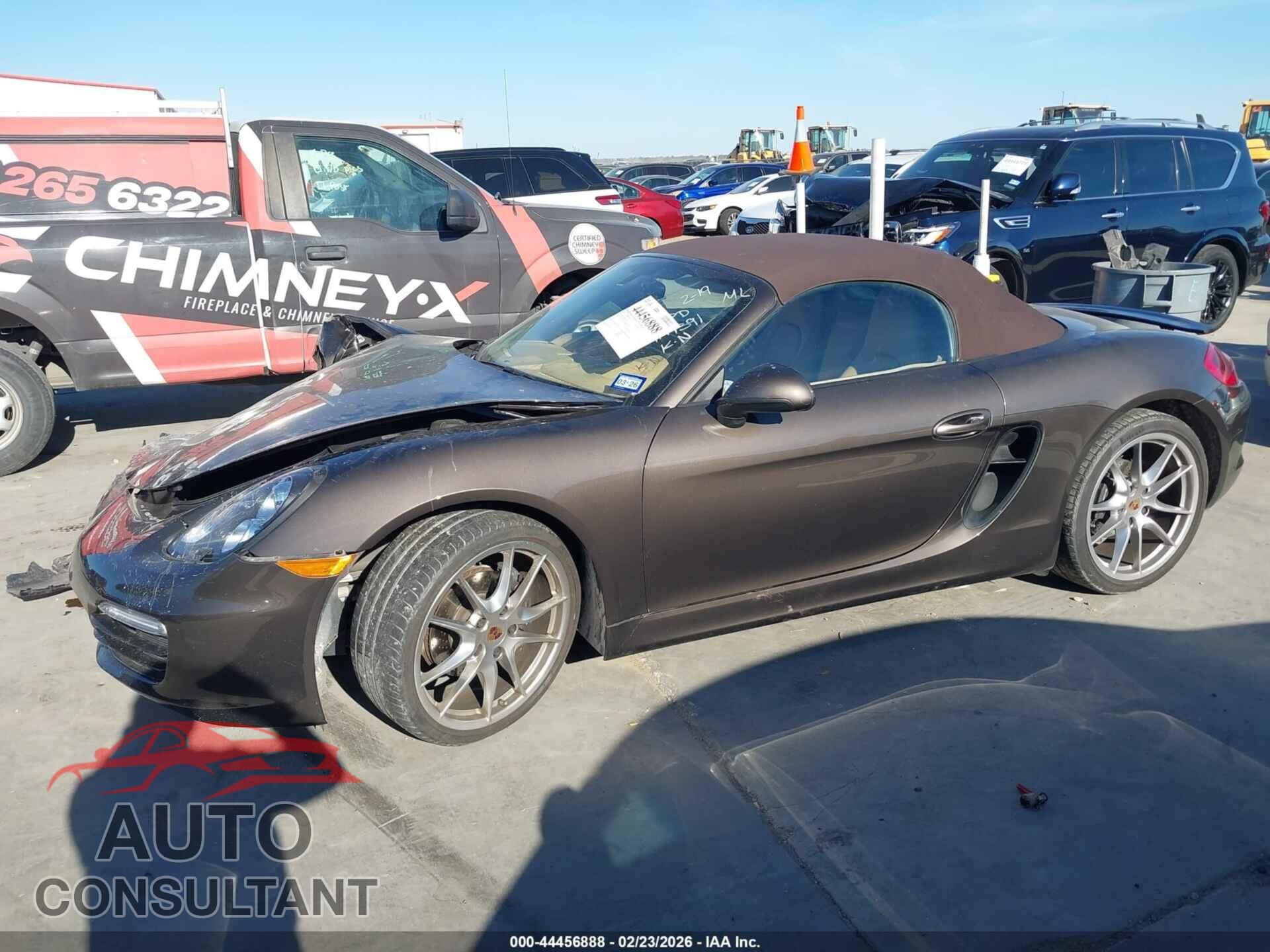 PORSCHE BOXSTER 2013 - WP0CA2A88DS114526