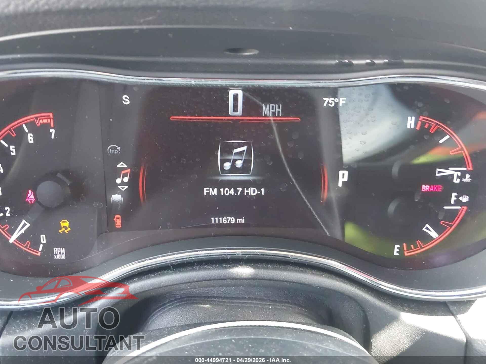 DODGE DURANGO 2015 - 1C4RDJDG7FC789554