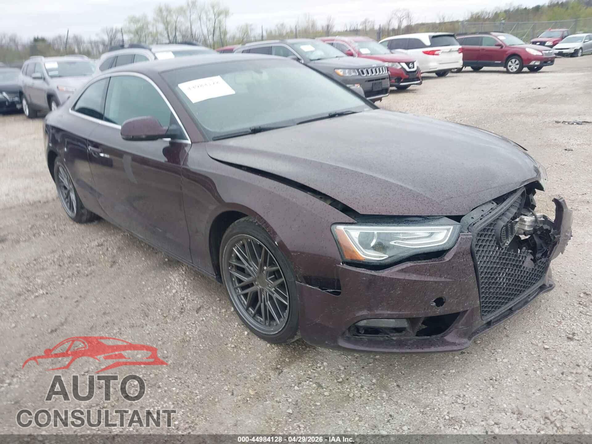 AUDI A5 2014 - WAULFAFR9EA054497