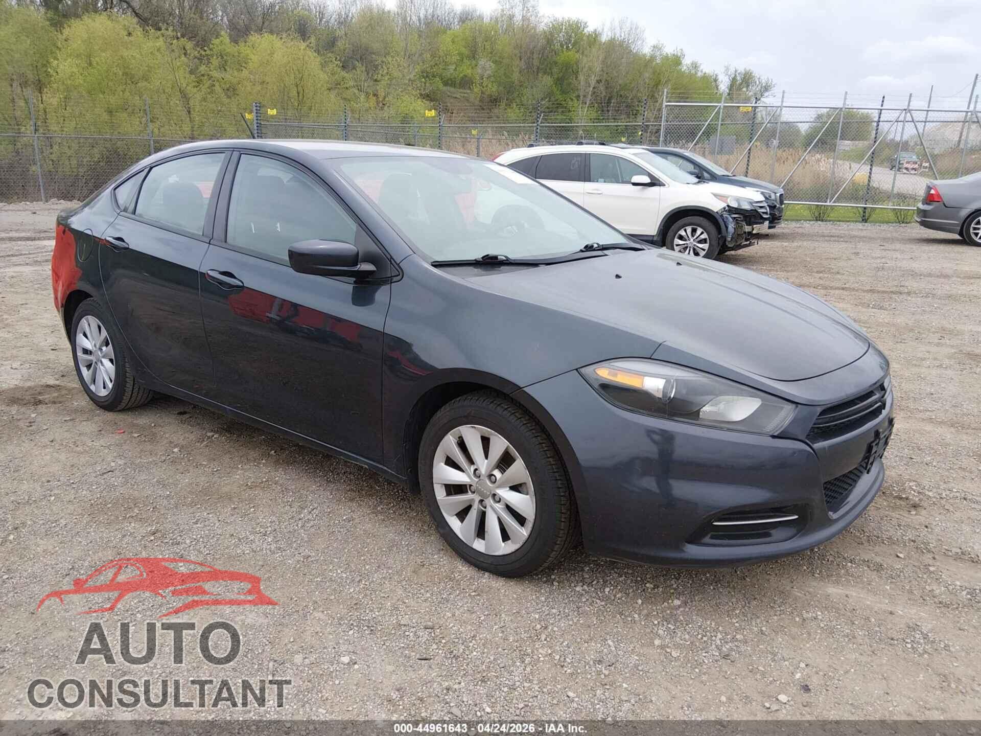DODGE DART 2014 - 1C3CDFBB2ED877452