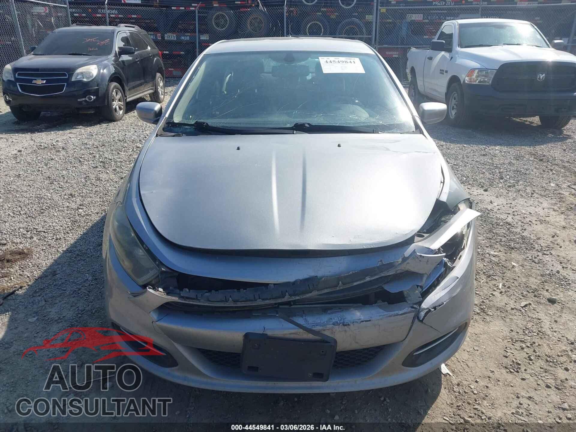 DODGE DART 2014 - 1C3CDFBB2ED894686