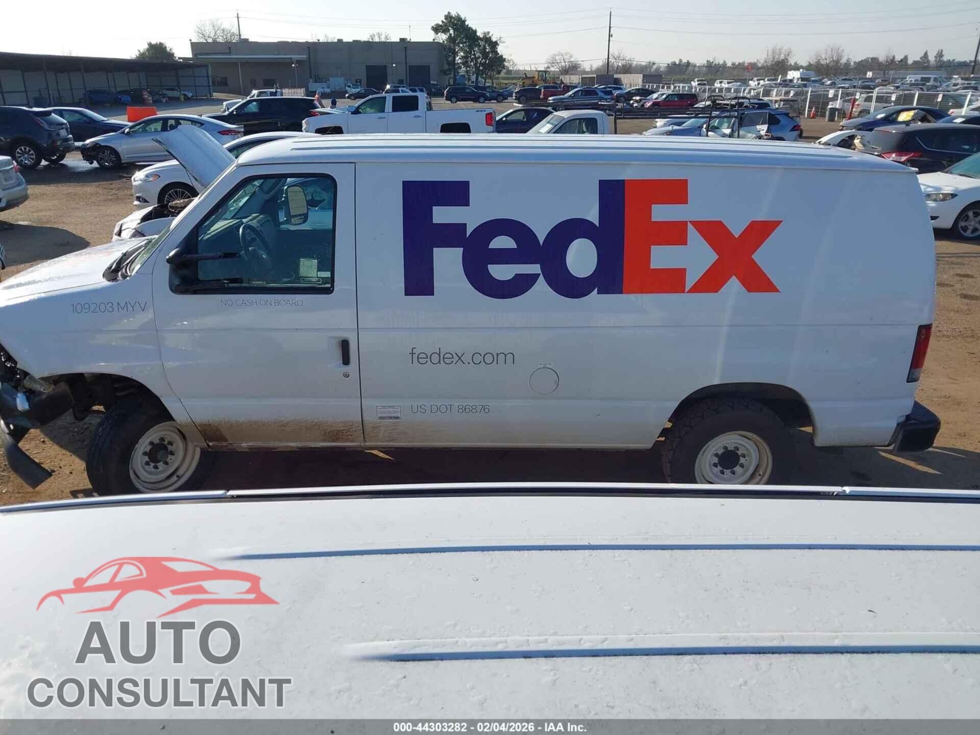 FORD E-150 2010 - 1FTNE1EW6ADA91196