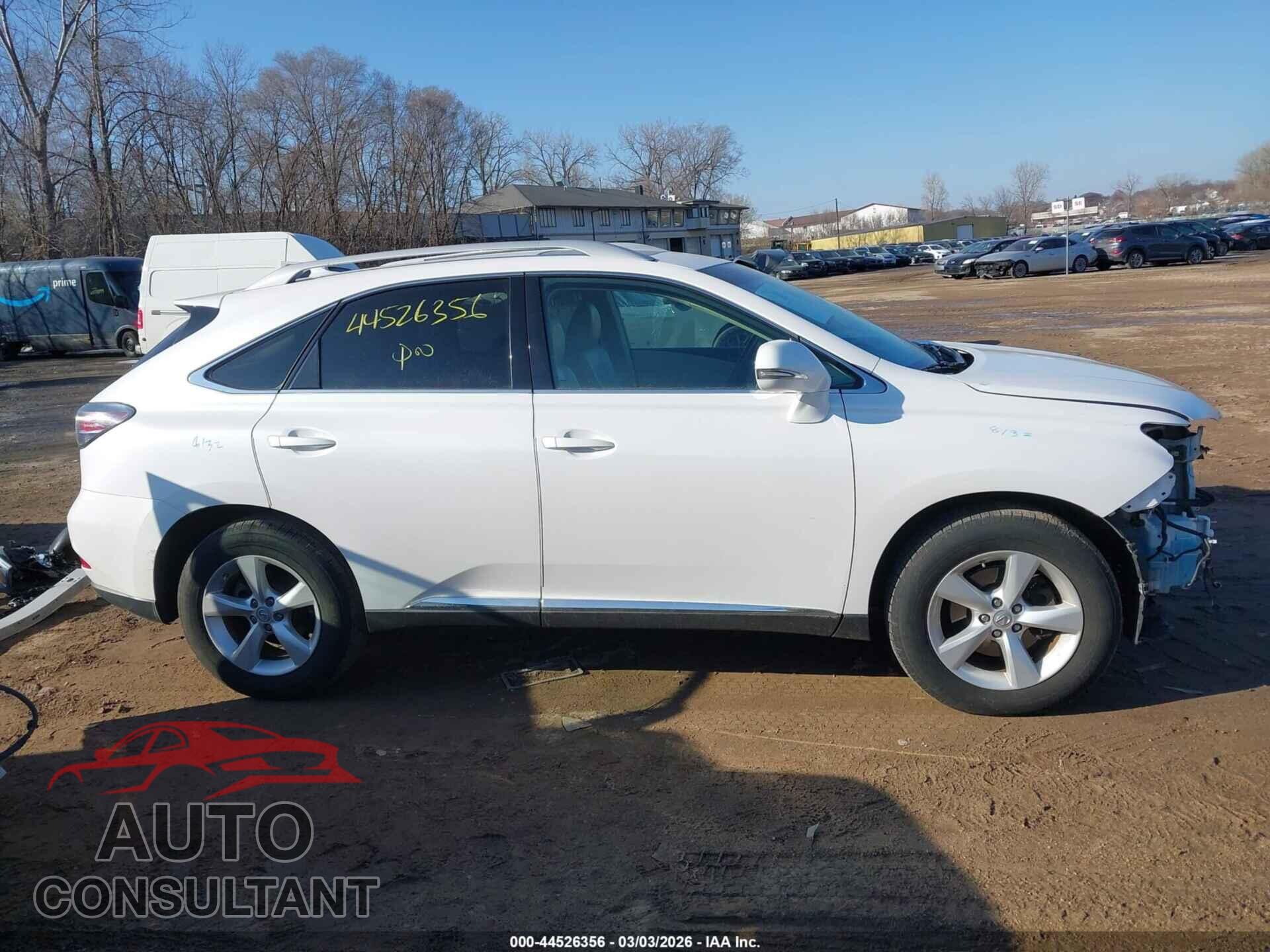 LEXUS RX 350 2013 - 2T2BK1BA1DC212251