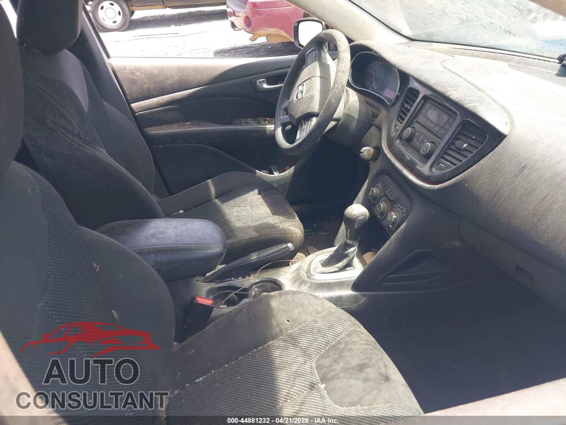 DODGE DART 2014 - 1C3CDFBB7ED877561