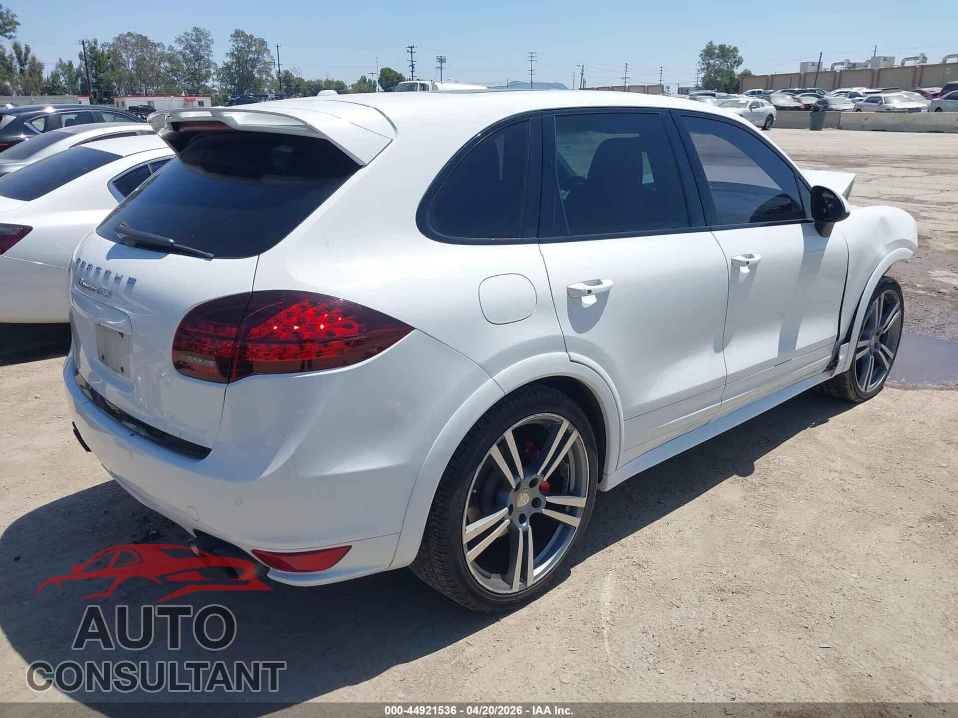 PORSCHE CAYENNE 2013 - WP1AD2A26DLA77219