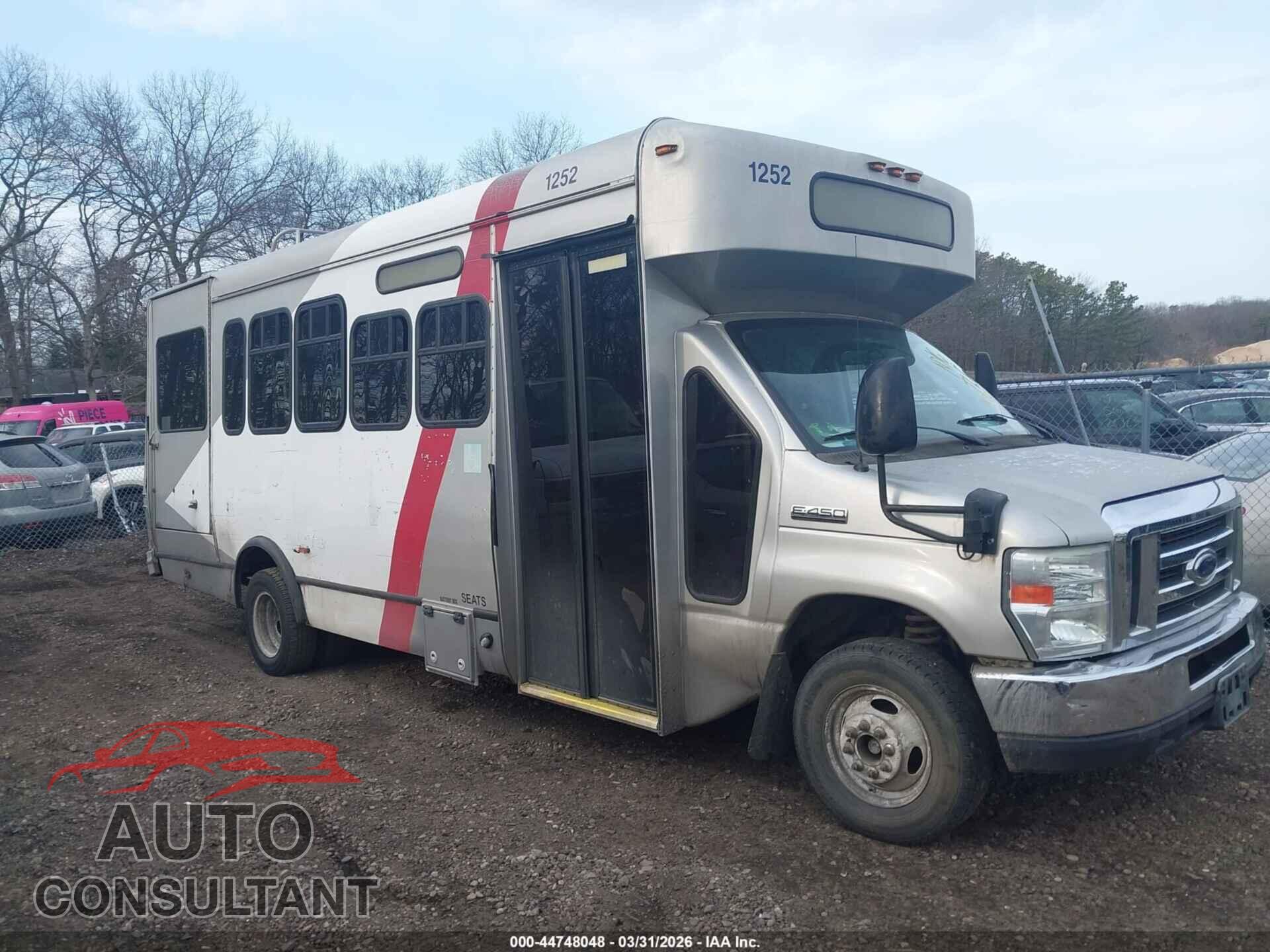 FORD E-450 CUTAWAY 2012 - 1FDFE4FSXCDB30176