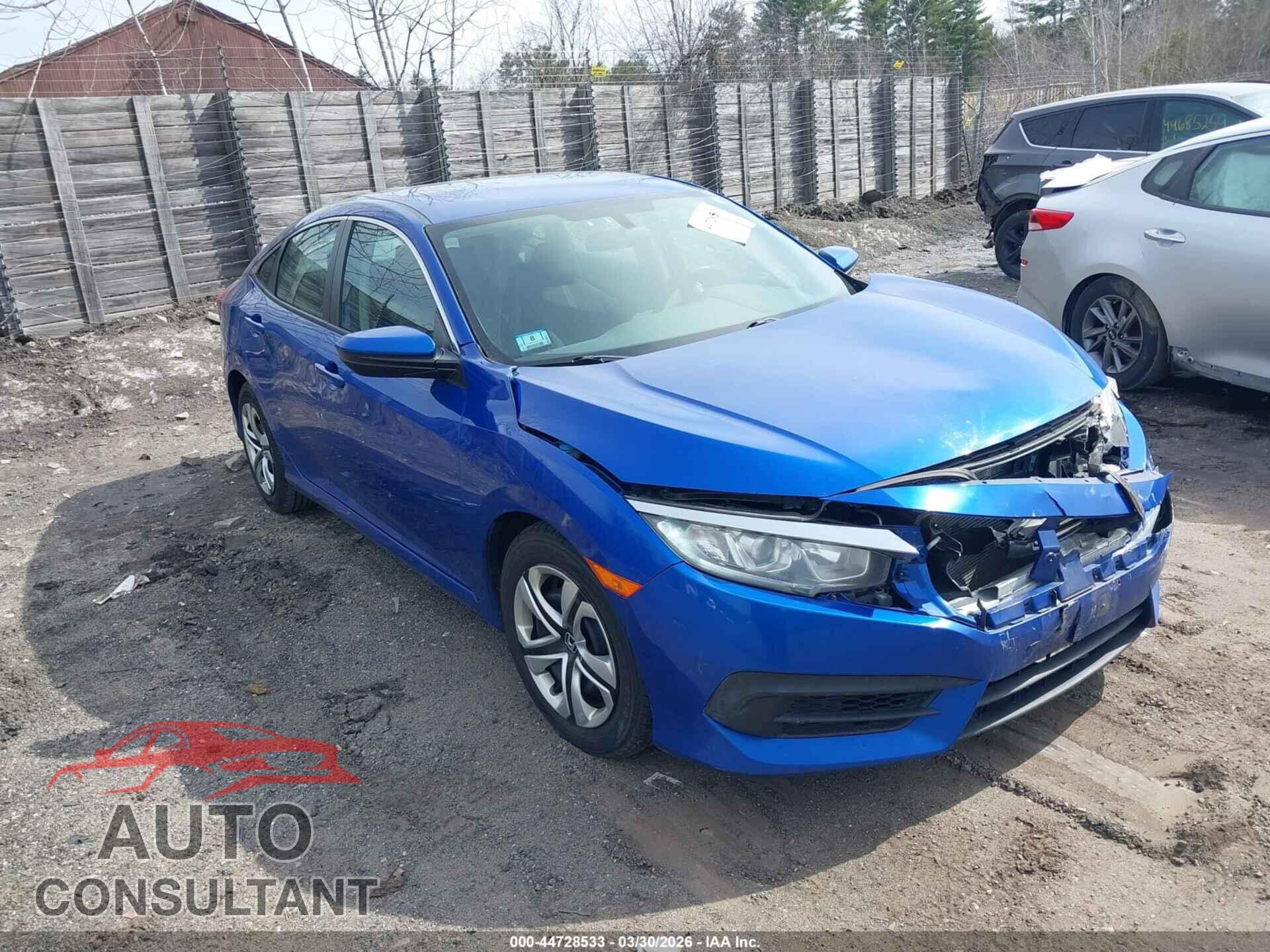 HONDA CIVIC 2017 - 19XFC2F54HE223192