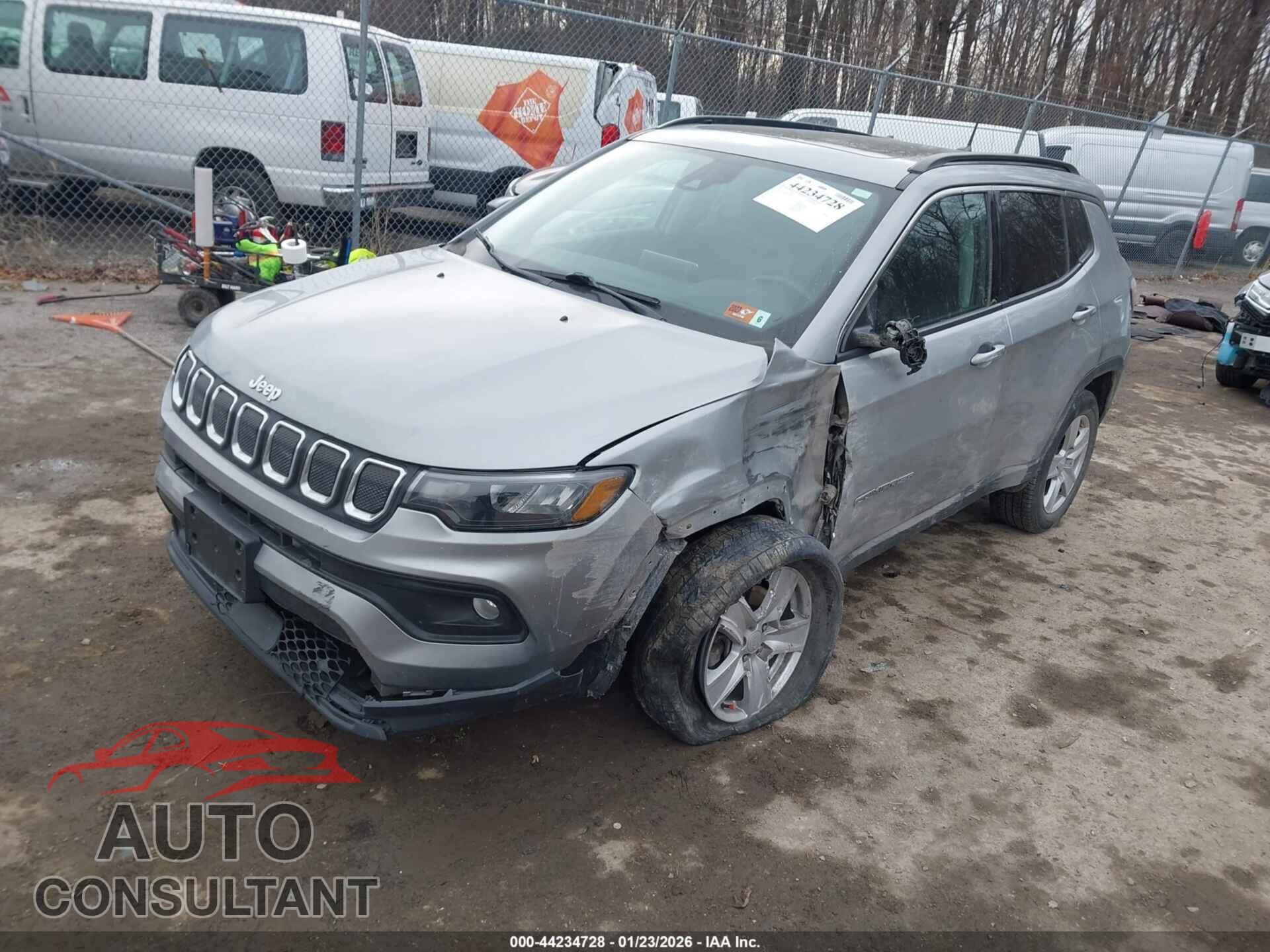 JEEP COMPASS 2022 - 3C4NJDBB7NT168589