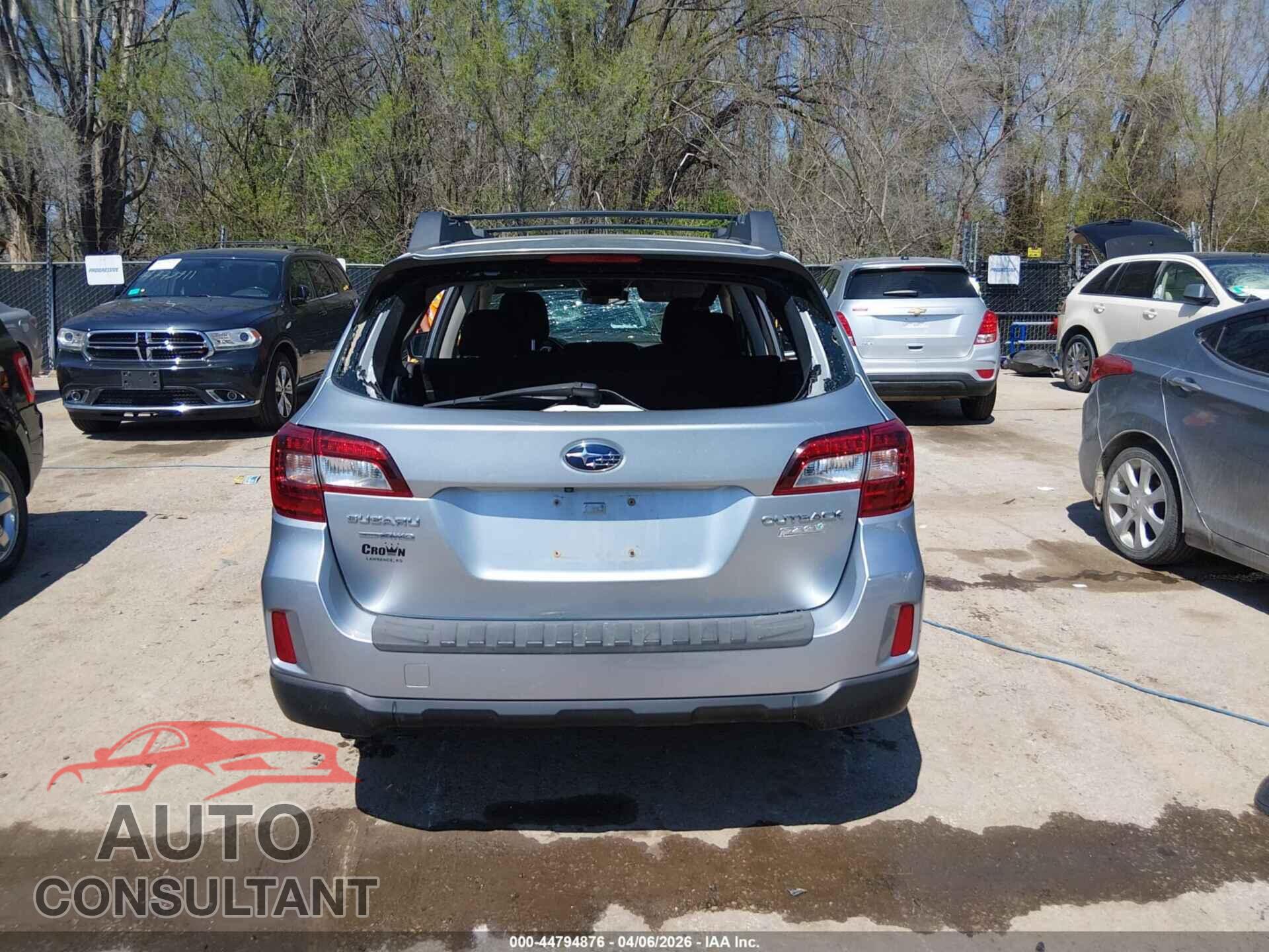 SUBARU OUTBACK 2017 - 4S4BSAAC1H3235496