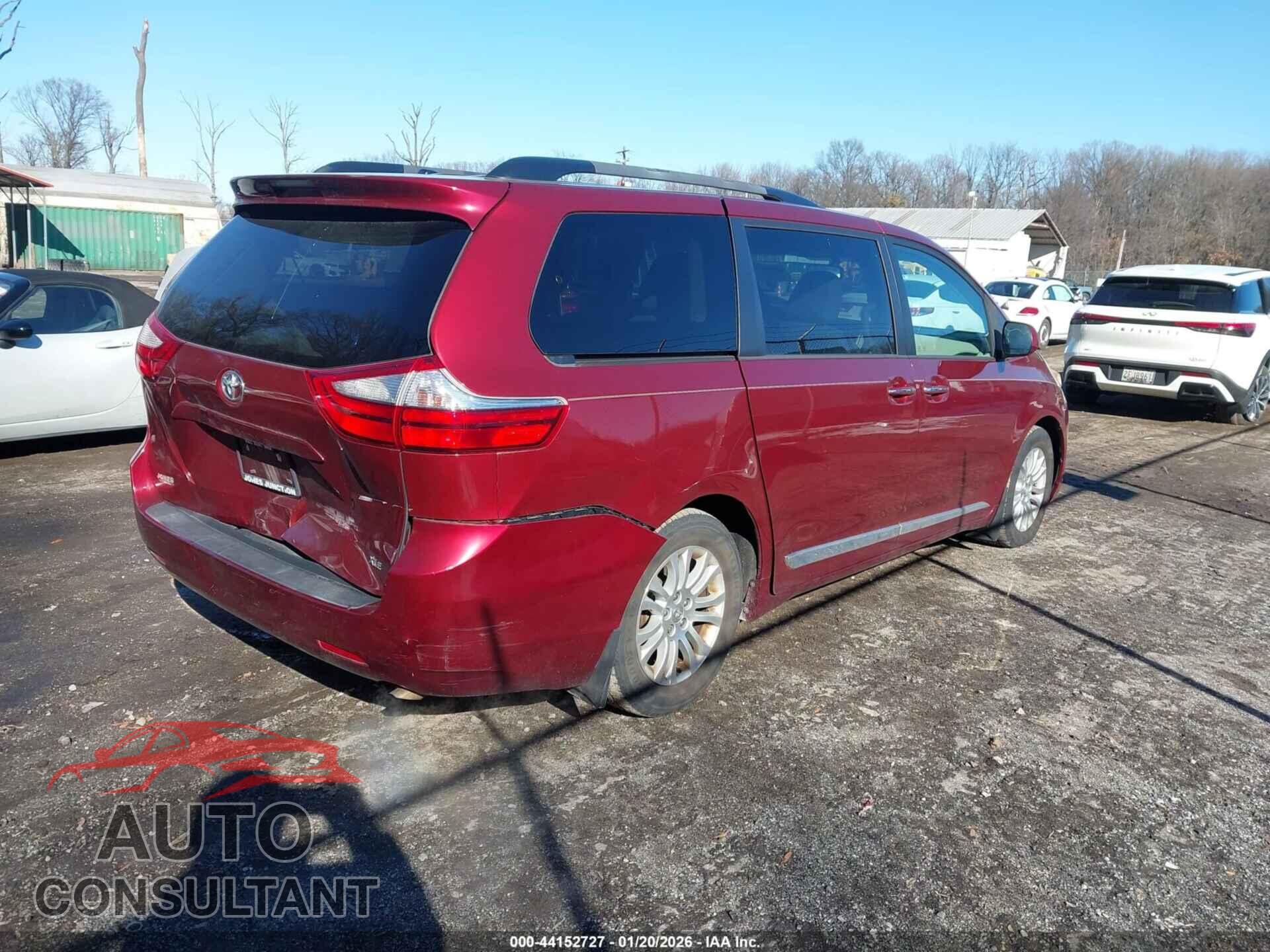 TOYOTA SIENNA 2015 - 5TDYK3DC4FS543473