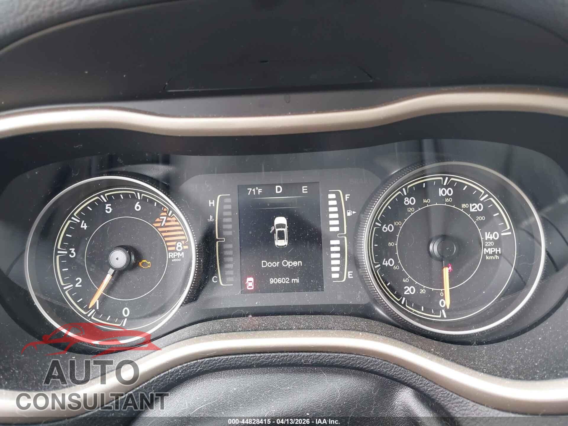 JEEP CHEROKEE 2016 - 1C4PJMCS4GW296633